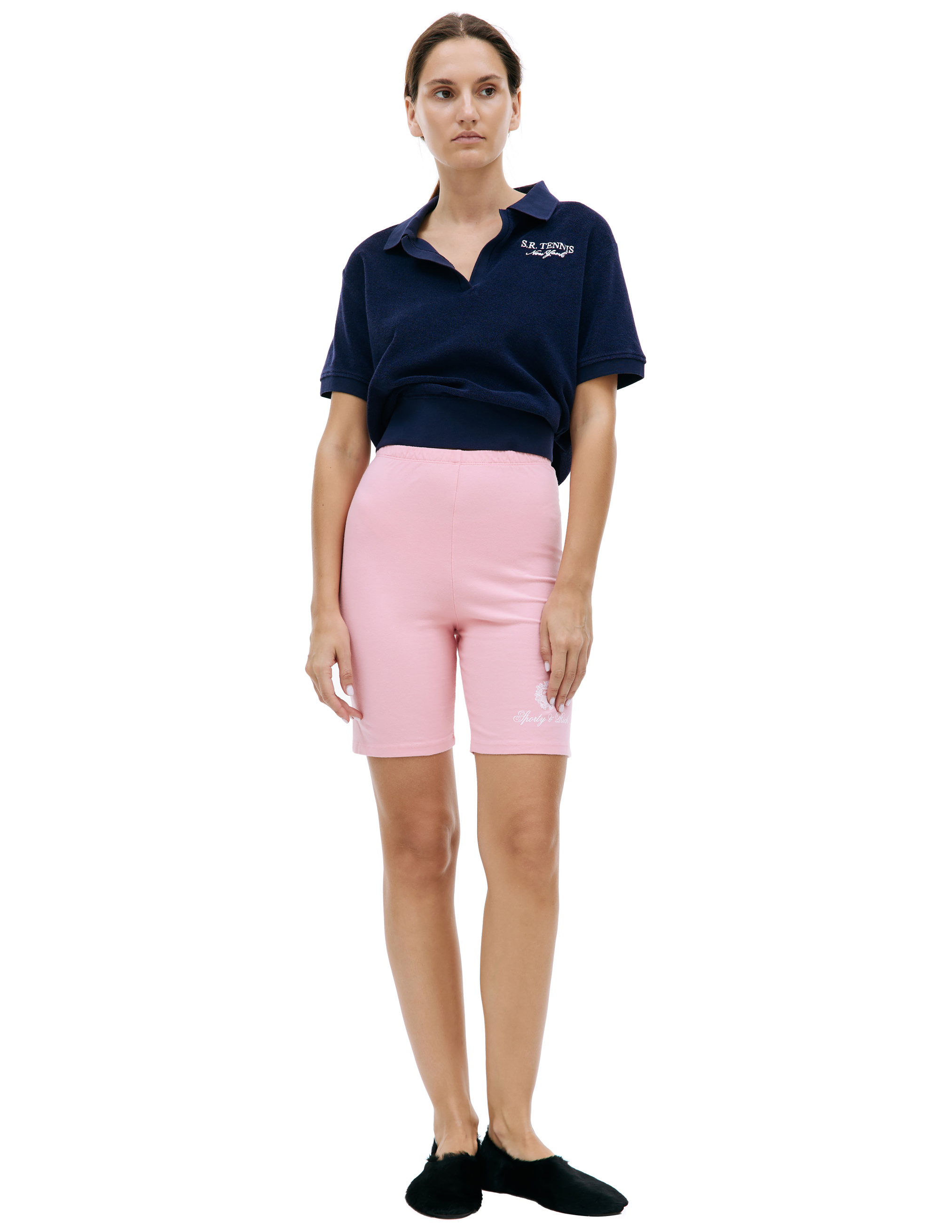 Велосипедки с принтом SPORTY & RICH SH842RO