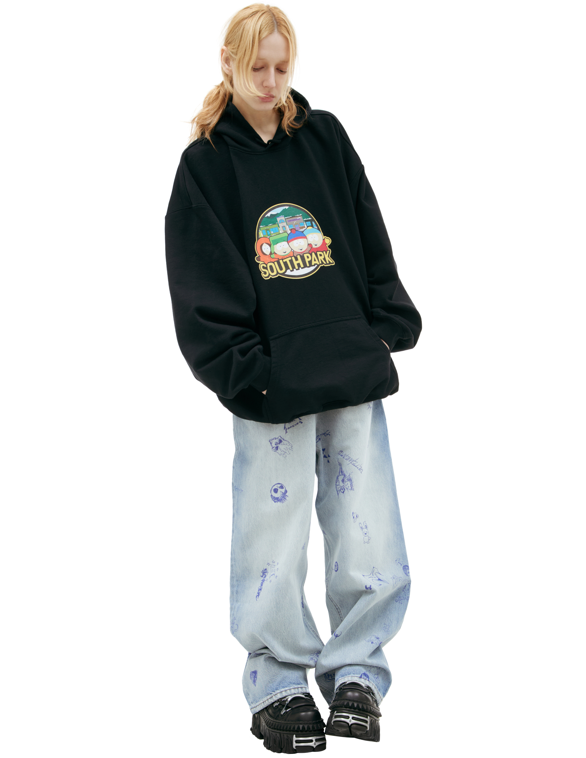 Худи с принтом 'South Park' VETEMENTS UA66HD670B