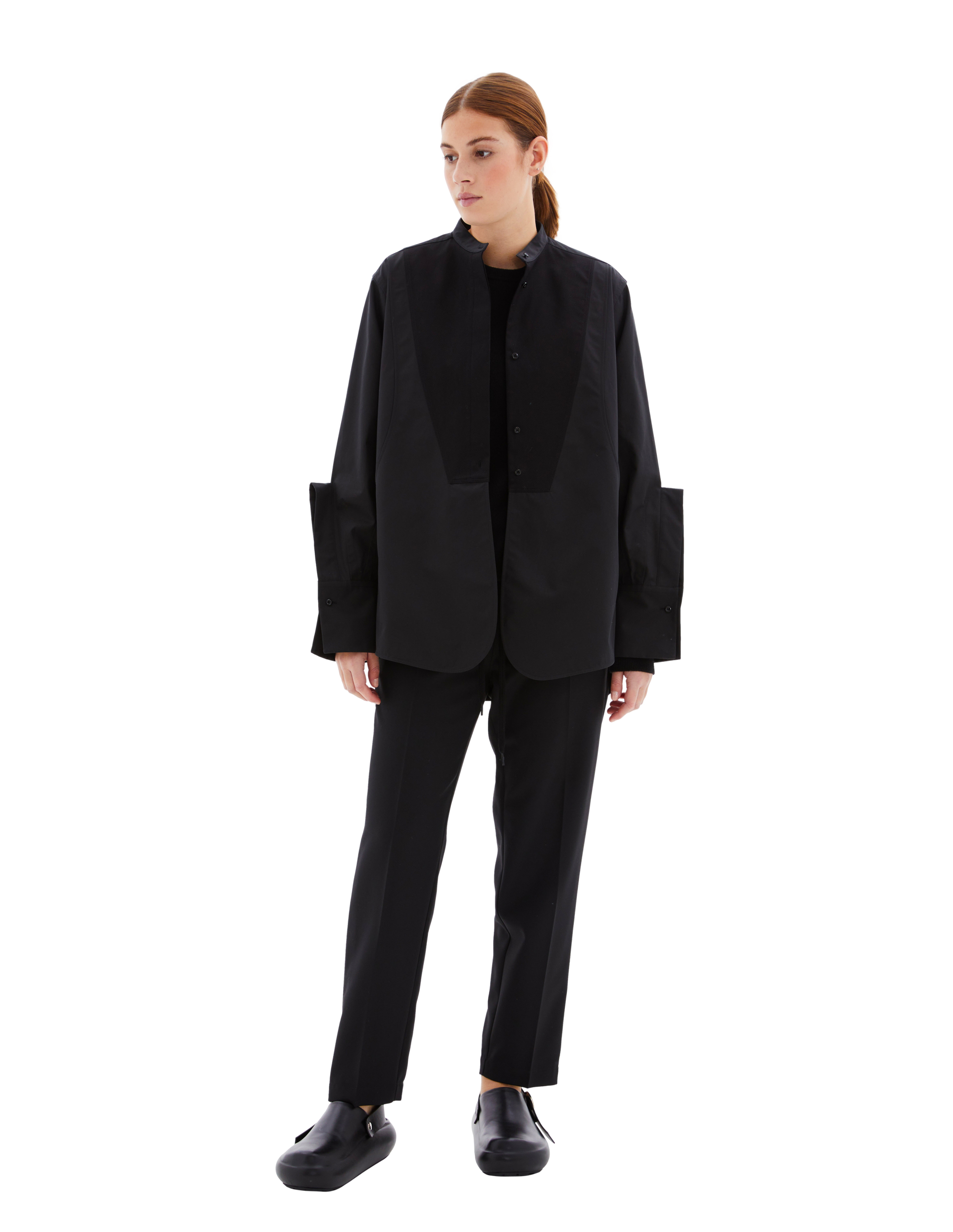Рубашка на пуговицах Jil Sander J01DL0120/JTN330/001