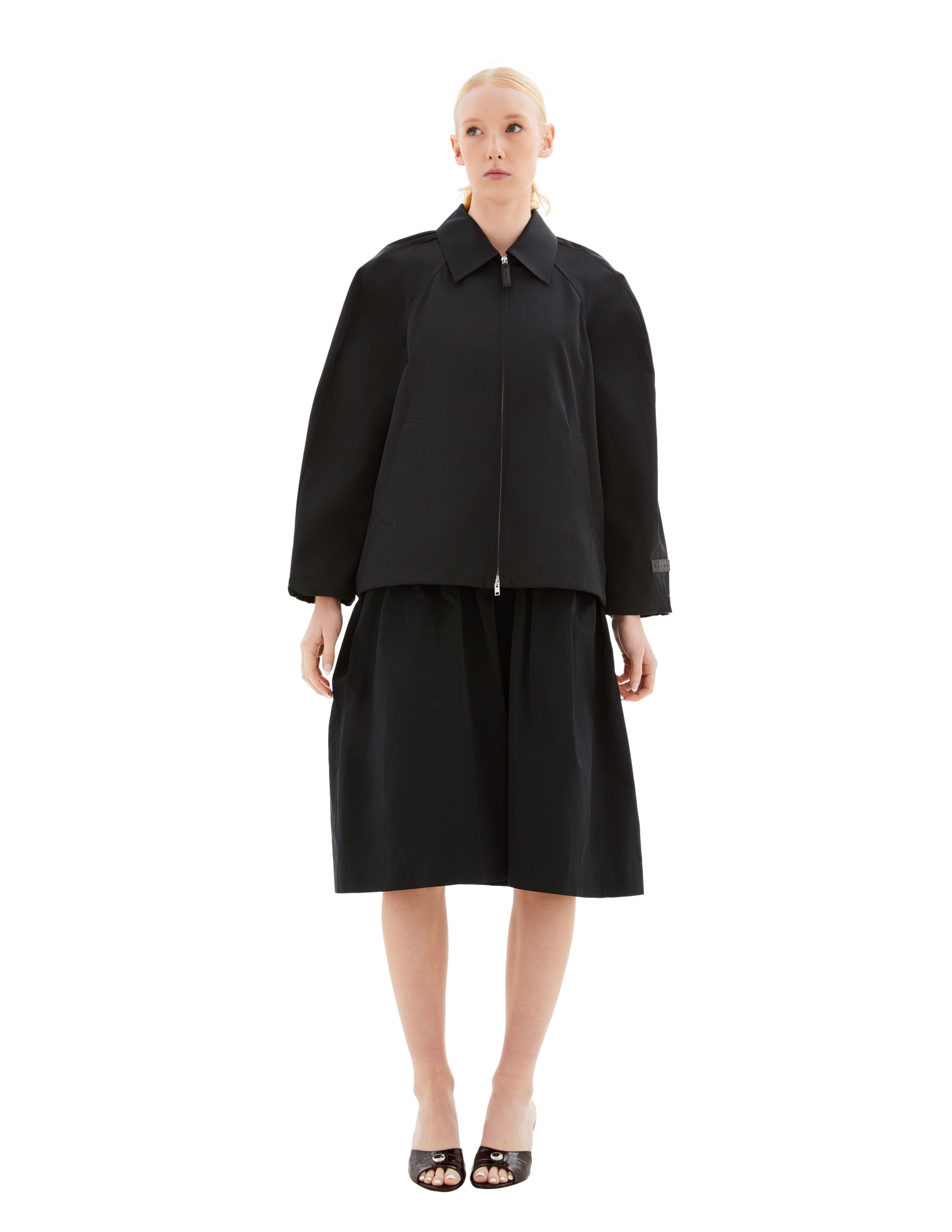 Черная куртка на молнии Marni JKMA0289A0/UTP749WR/00N99