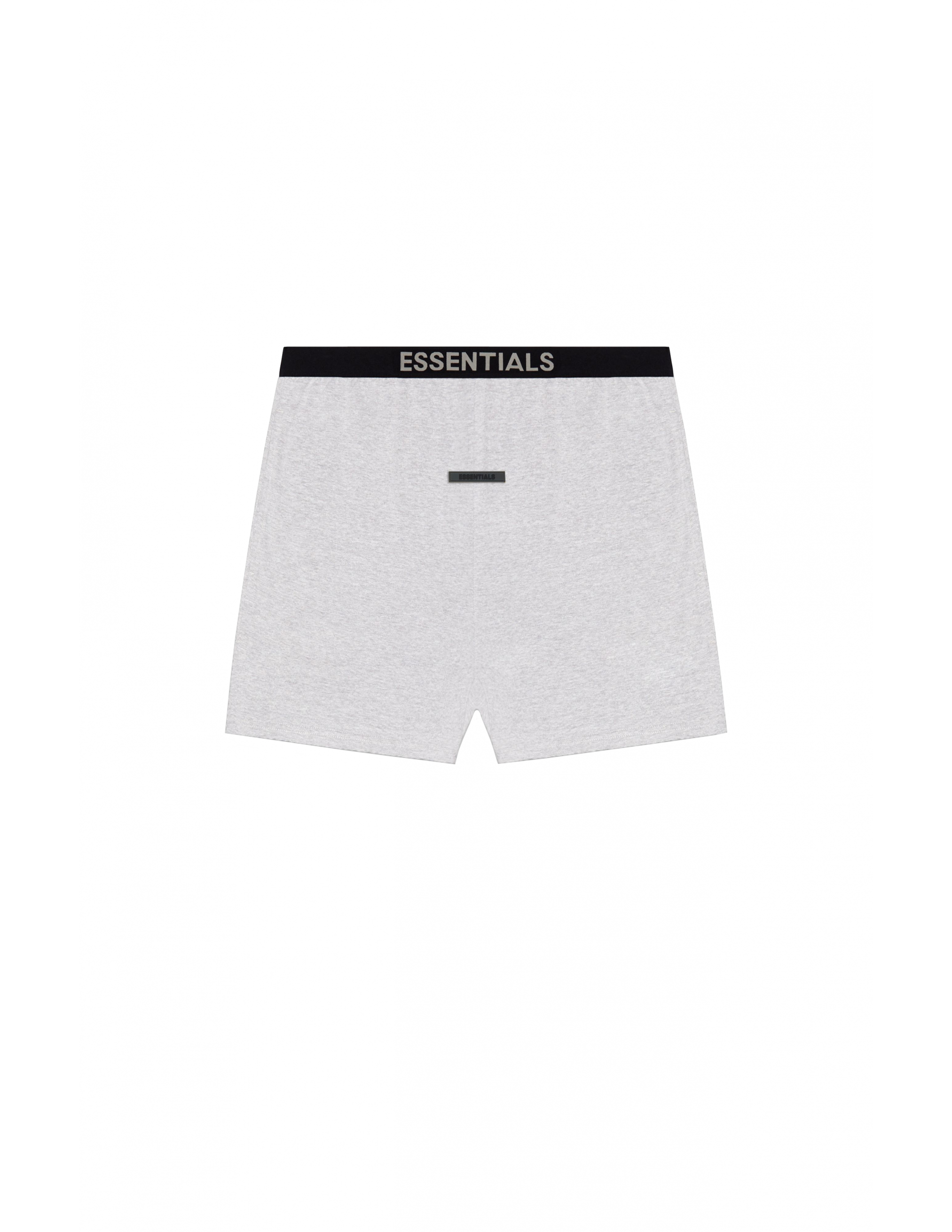 Серые шорты на резинке с логотипом Fear of God Essentials 160SU212021F