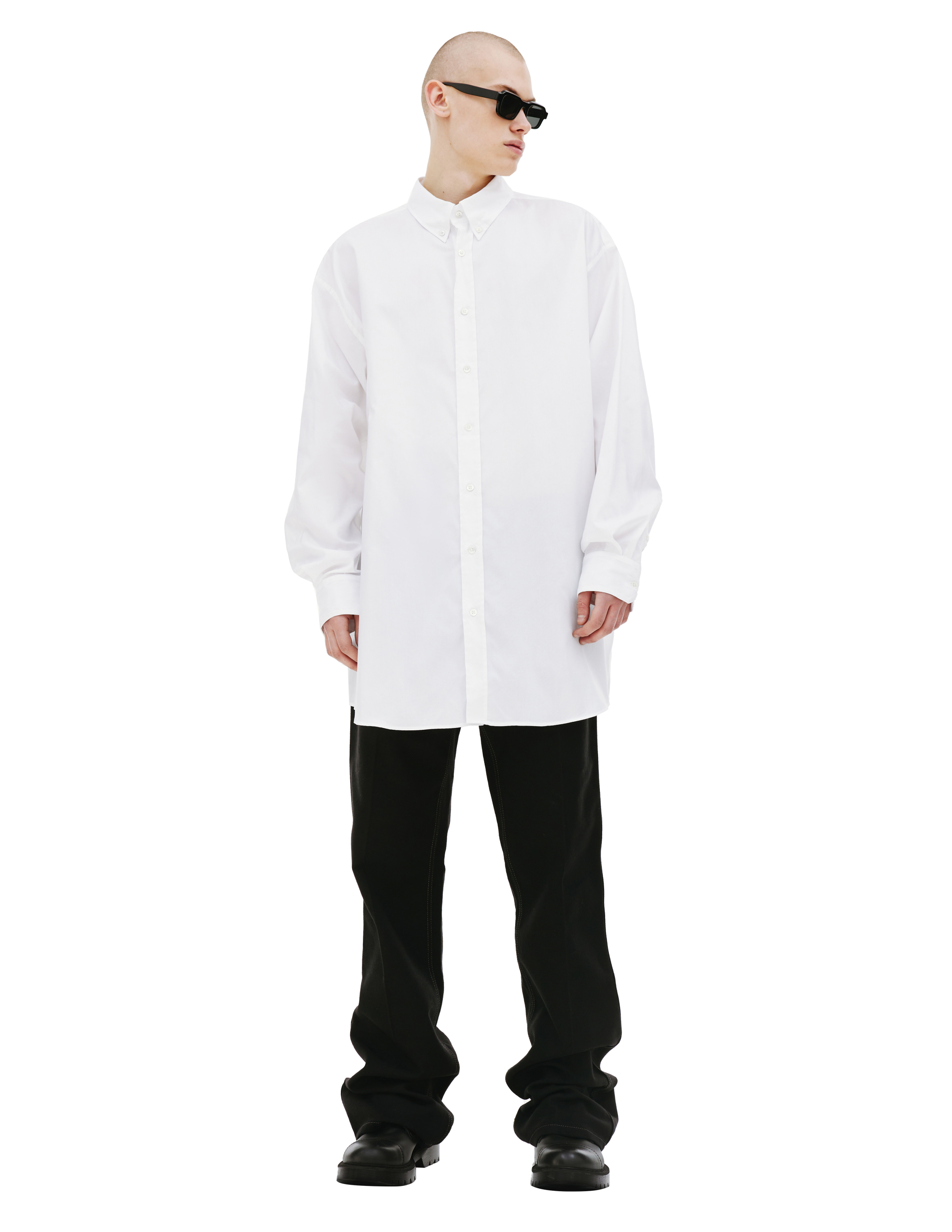 Длинная оверсайз рубашка Maison Margiela SI1DL0002/S52925/100