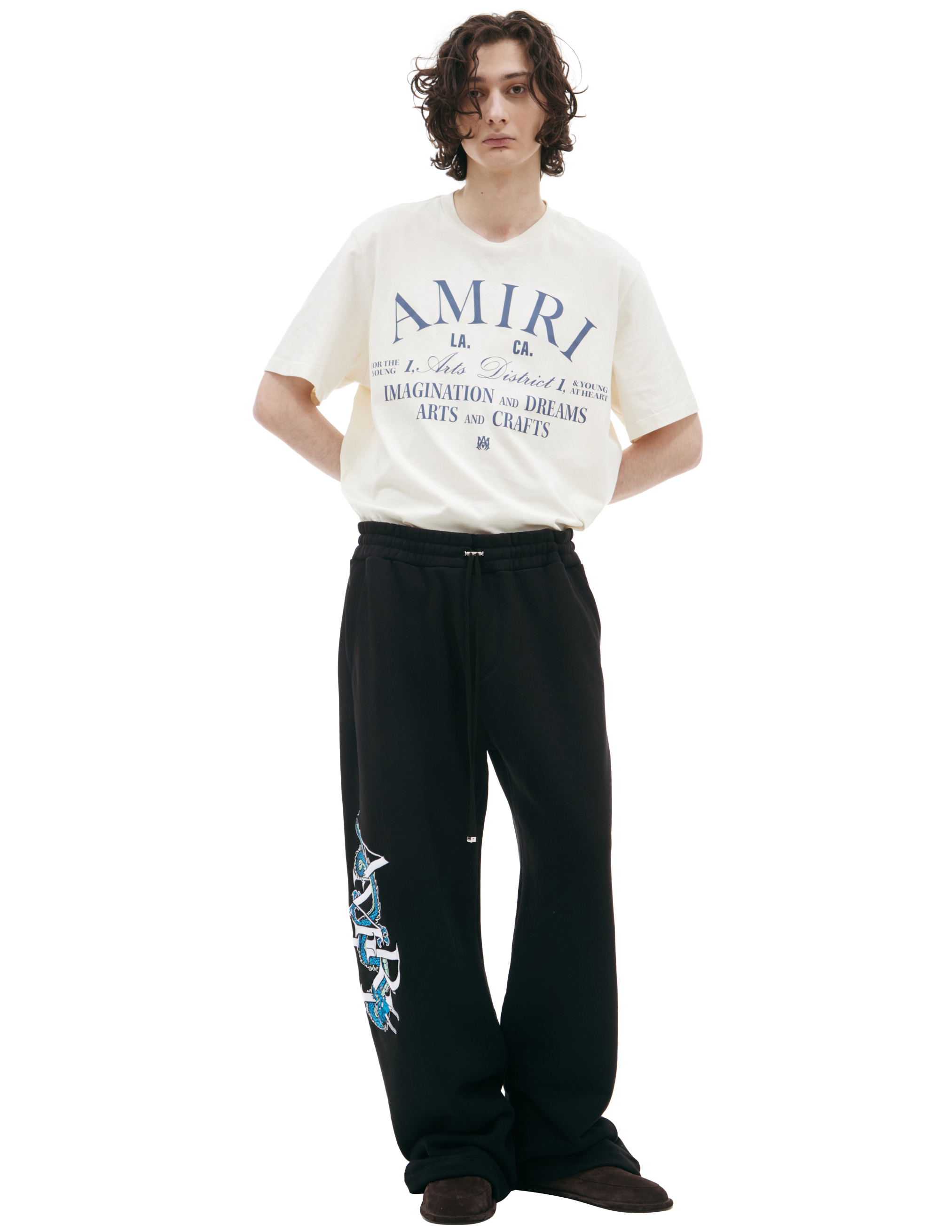 Спортивные брюки с принтом AMIRI AMJYSP1003