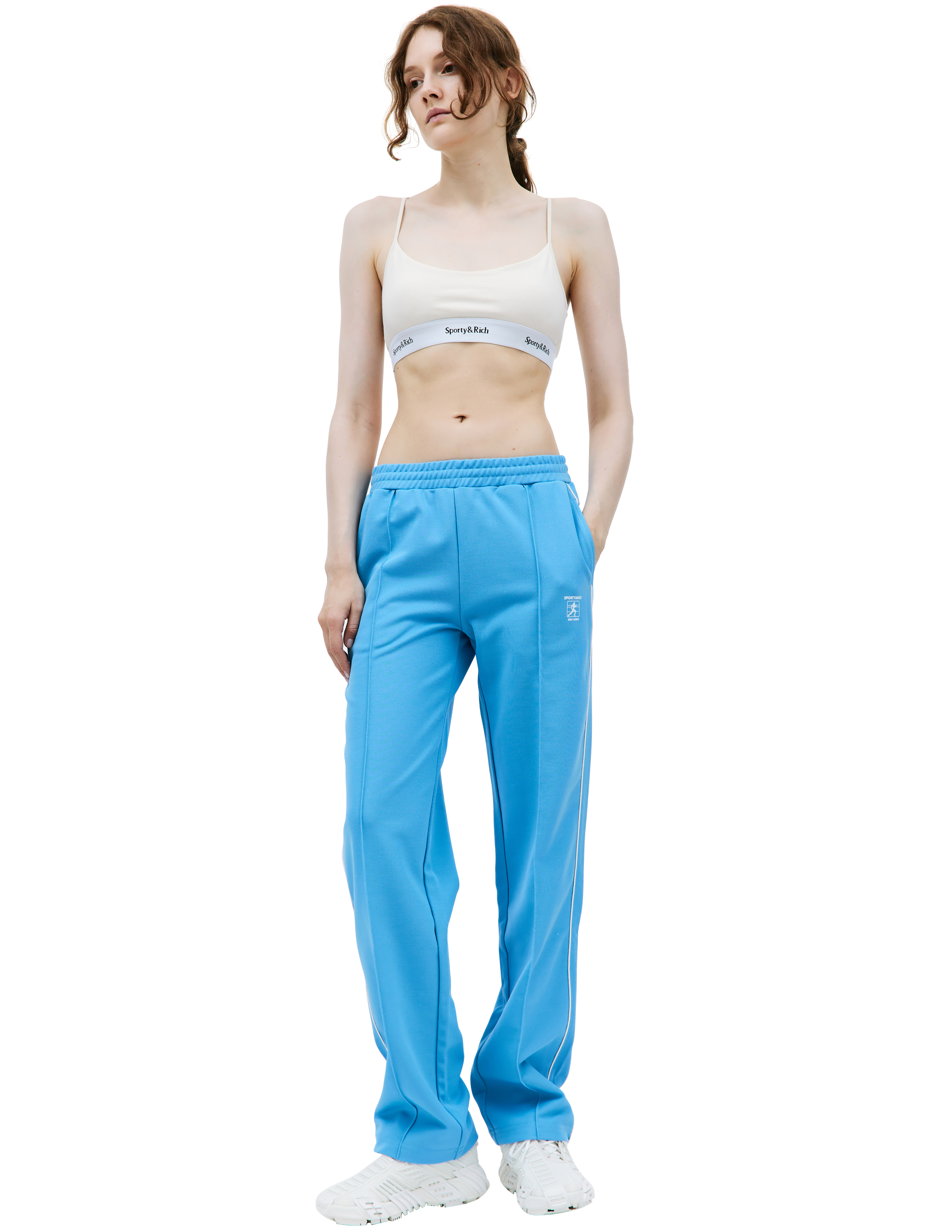 Прямые брюки со стрелками SPORTY & RICH PA861AT