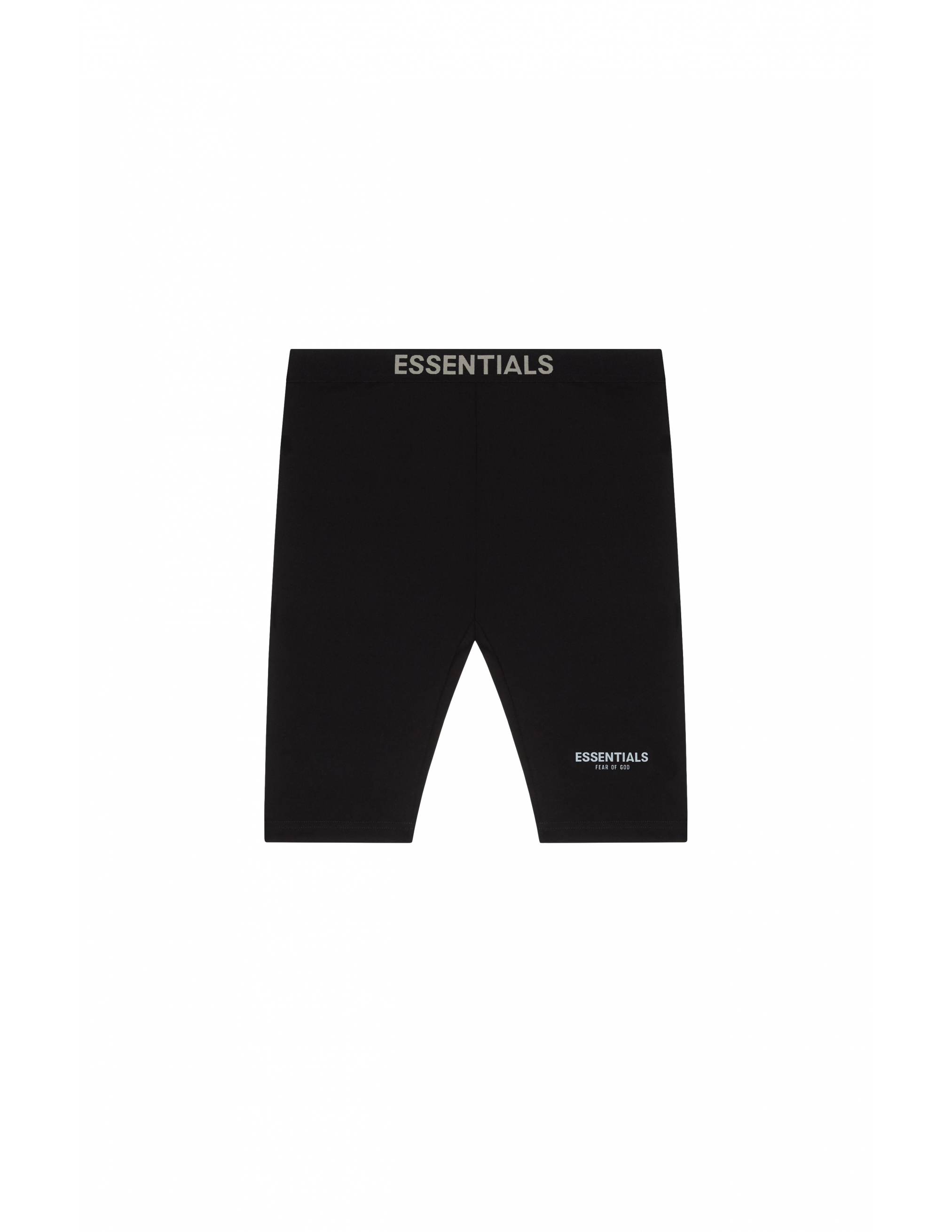 Черные велосипедки с логотипом Fear of God Essentials 160SU212035FW