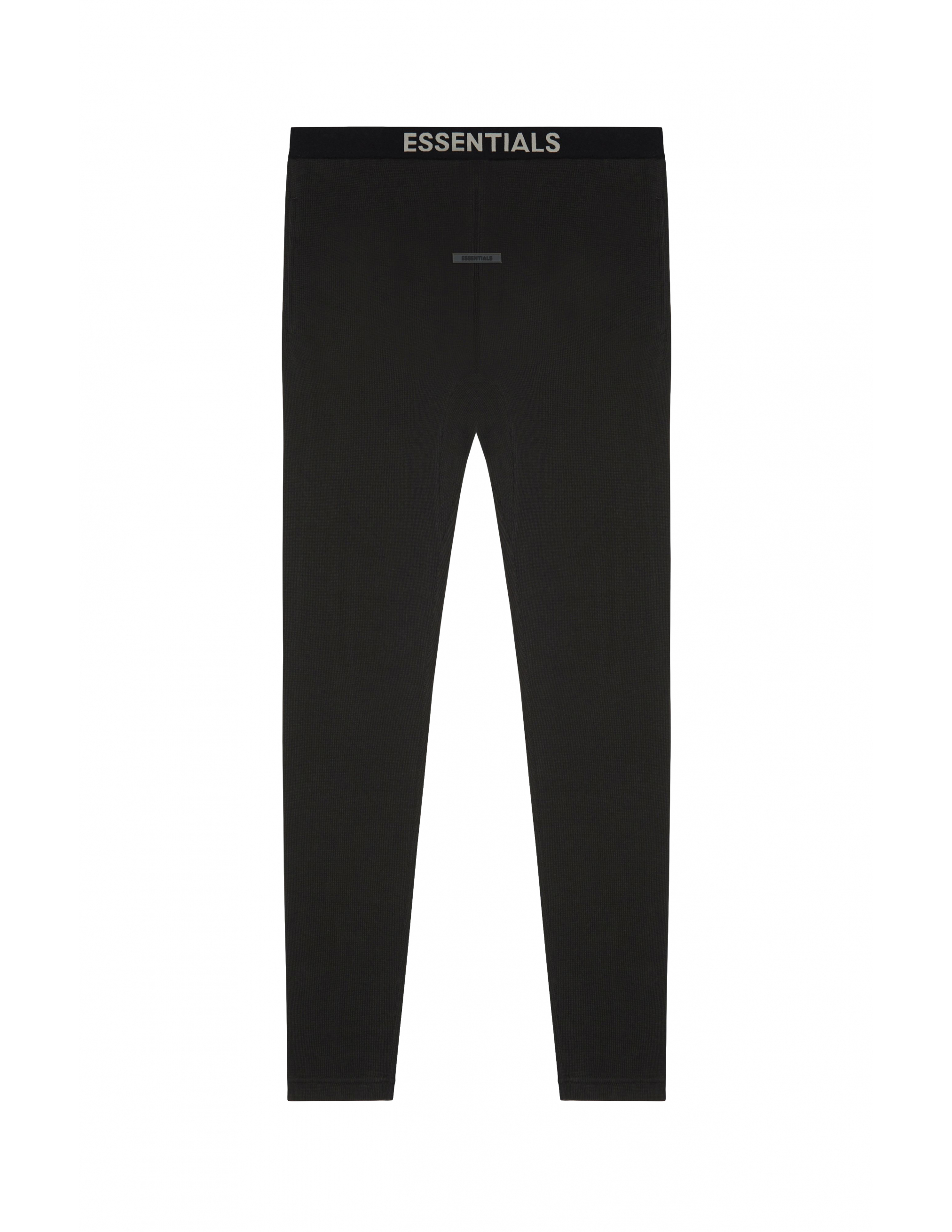 Черные термо брюки на резинке Fear of God Essentials 130SU212040F