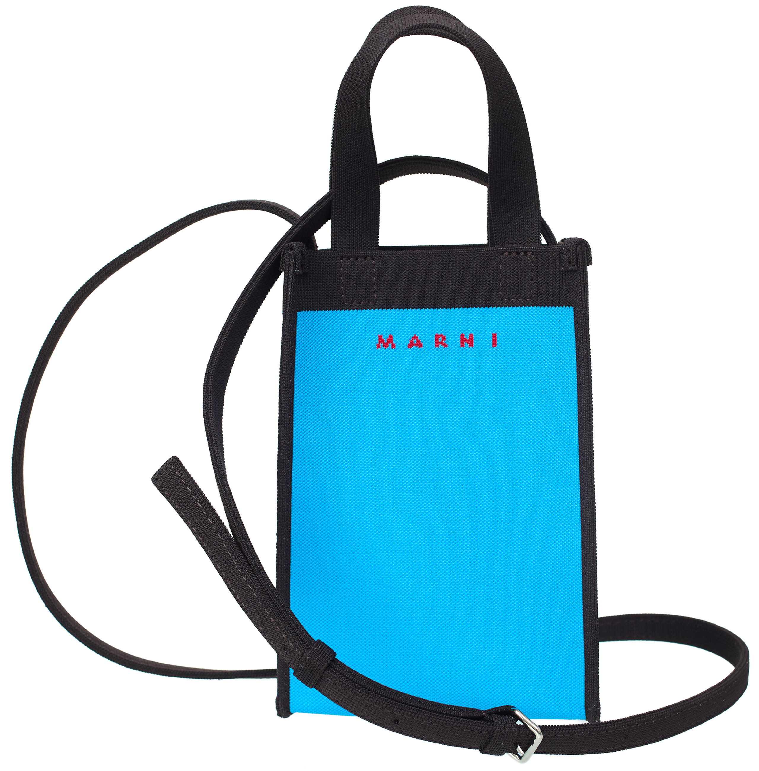 Текстильная сумка с логотипом Marni SBMQ0067A0/P4547/ZO593