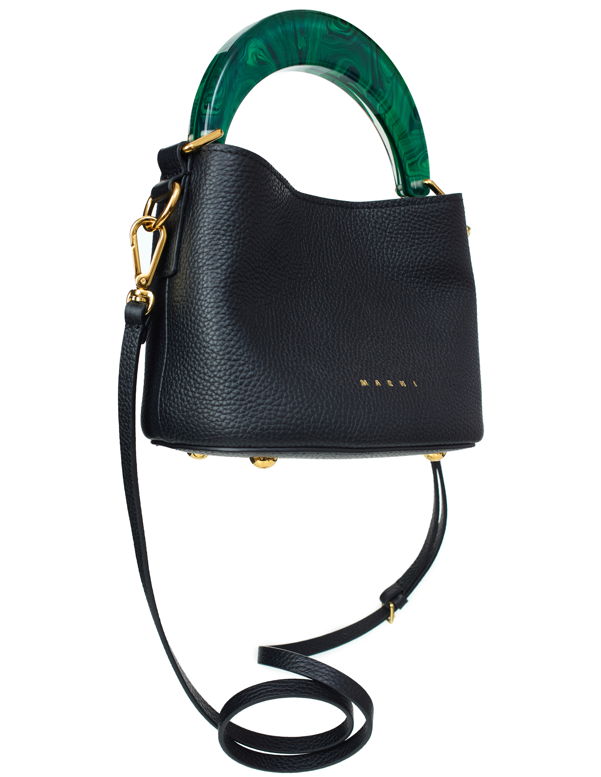 Кожаная сумка Venice мини Marni SCMP0078U0/LV688/Z1U12
