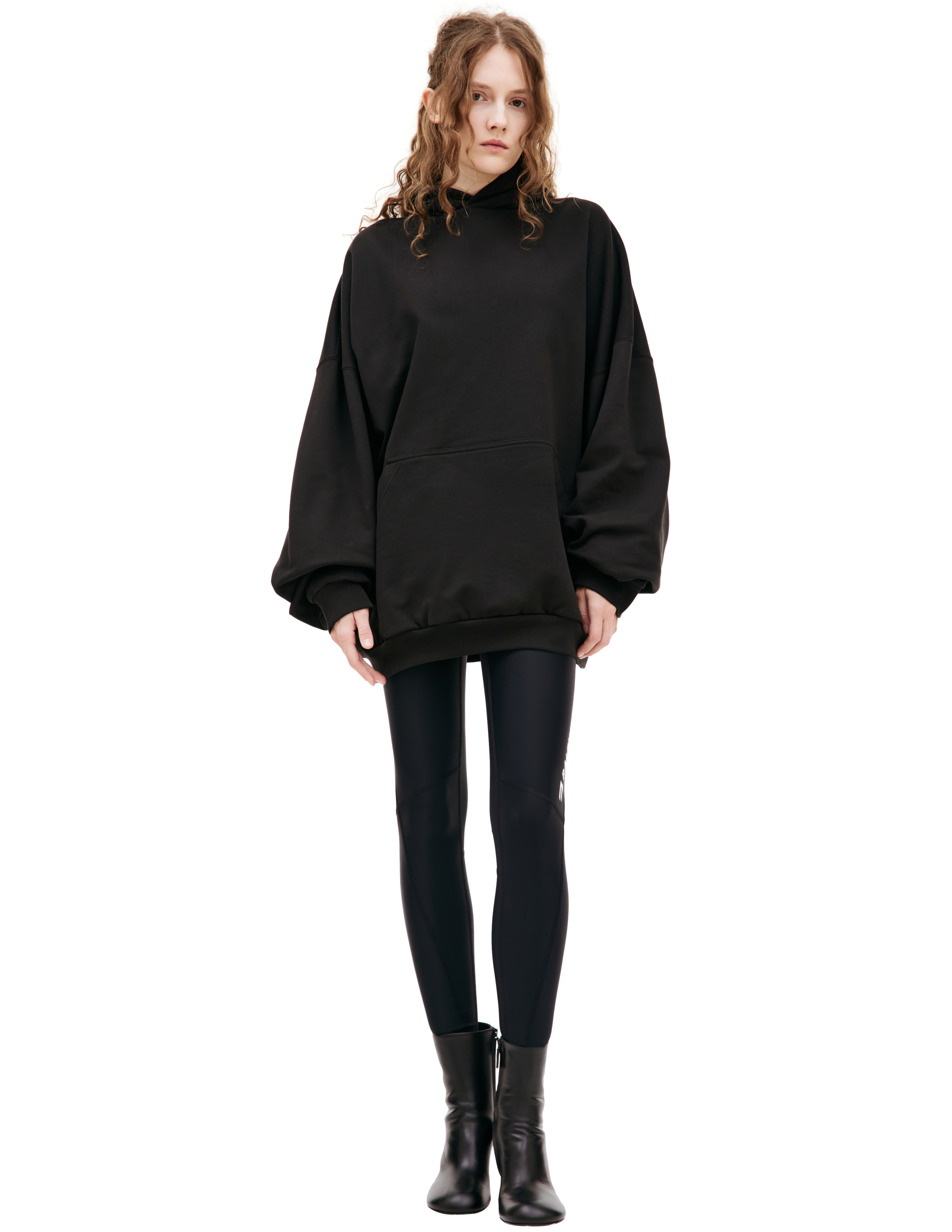 Худи со стразами на спине Balenciaga 739024/TOVU9/1055
