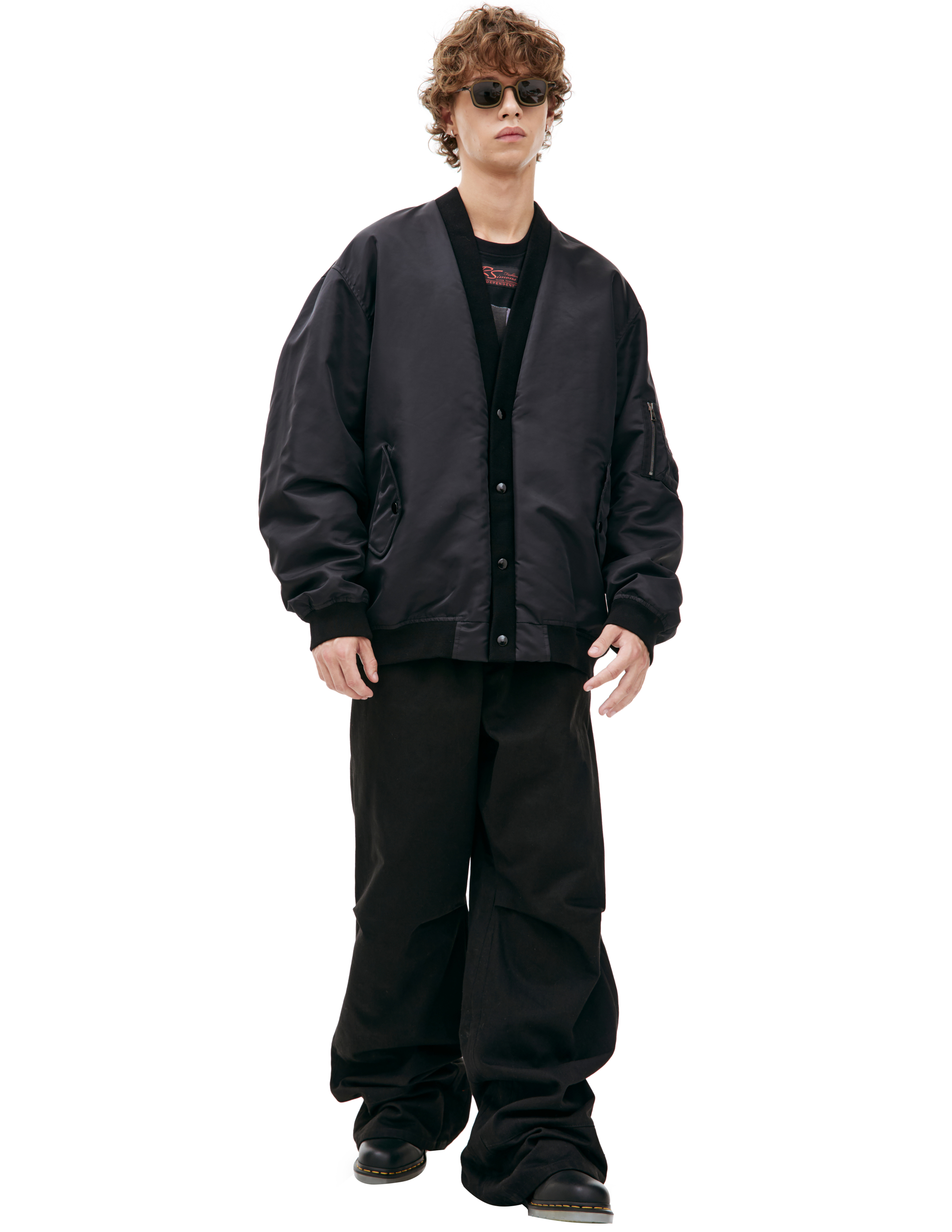 Куртка с принтом Raf Simons x Philippe Vandenberg 231-629A-30000-0099