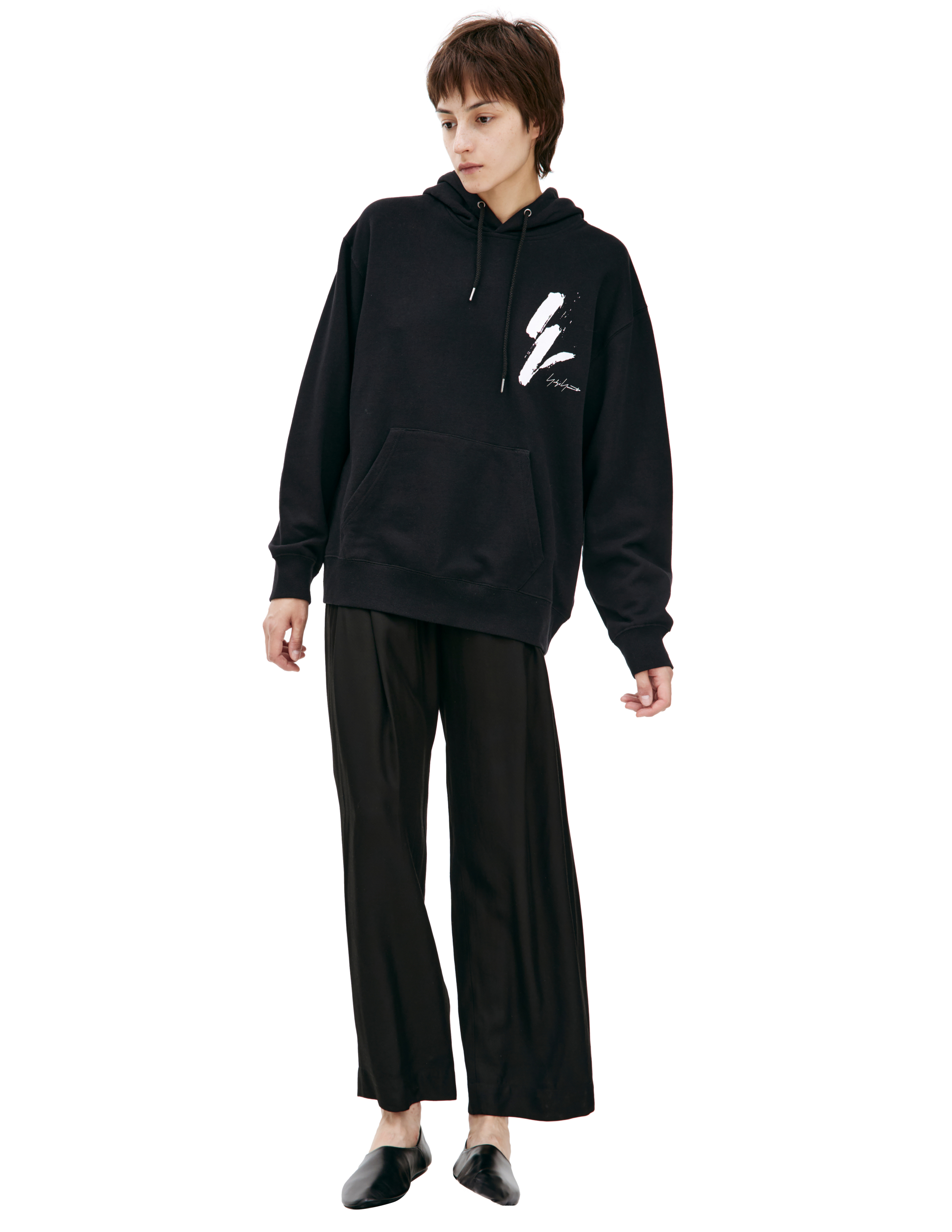 Худи с логотипом Yohji Yamamoto x NEW ERA HJ-T92-281