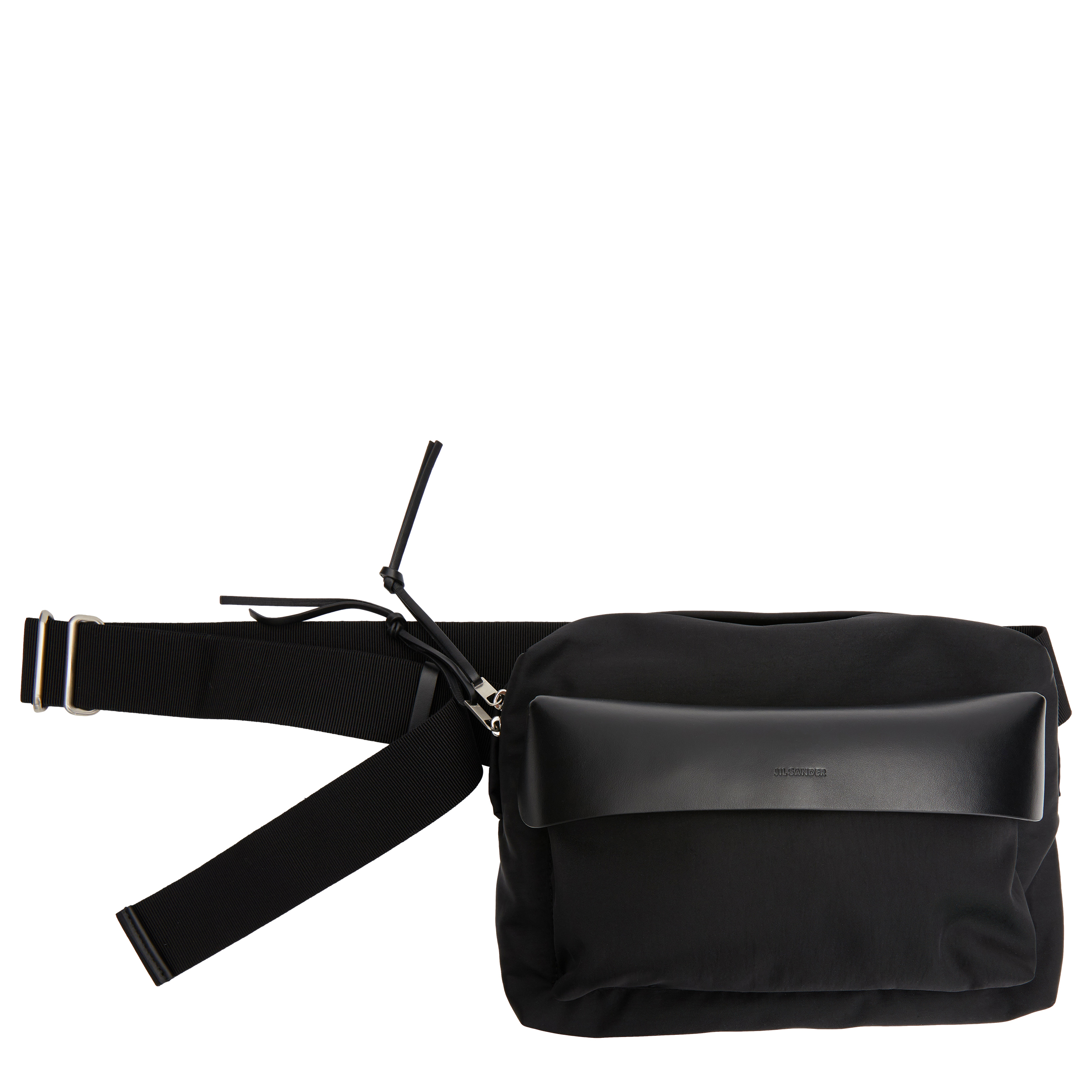 Черная сумка с логотипом Jil Sander J26WG0025/P6496/001
