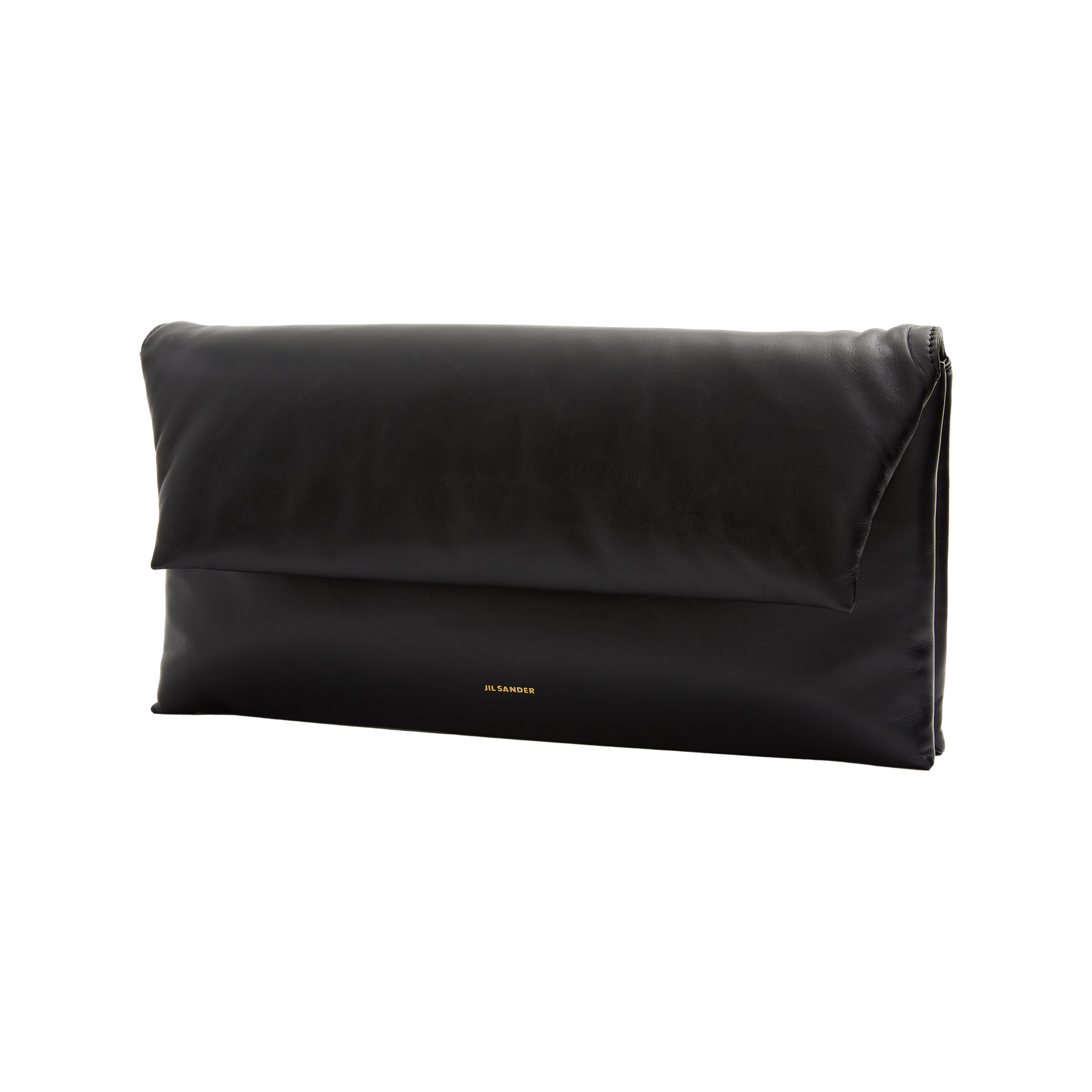 Кожаная сумка с логотипом Jil Sander J07WD0078/P6569/001