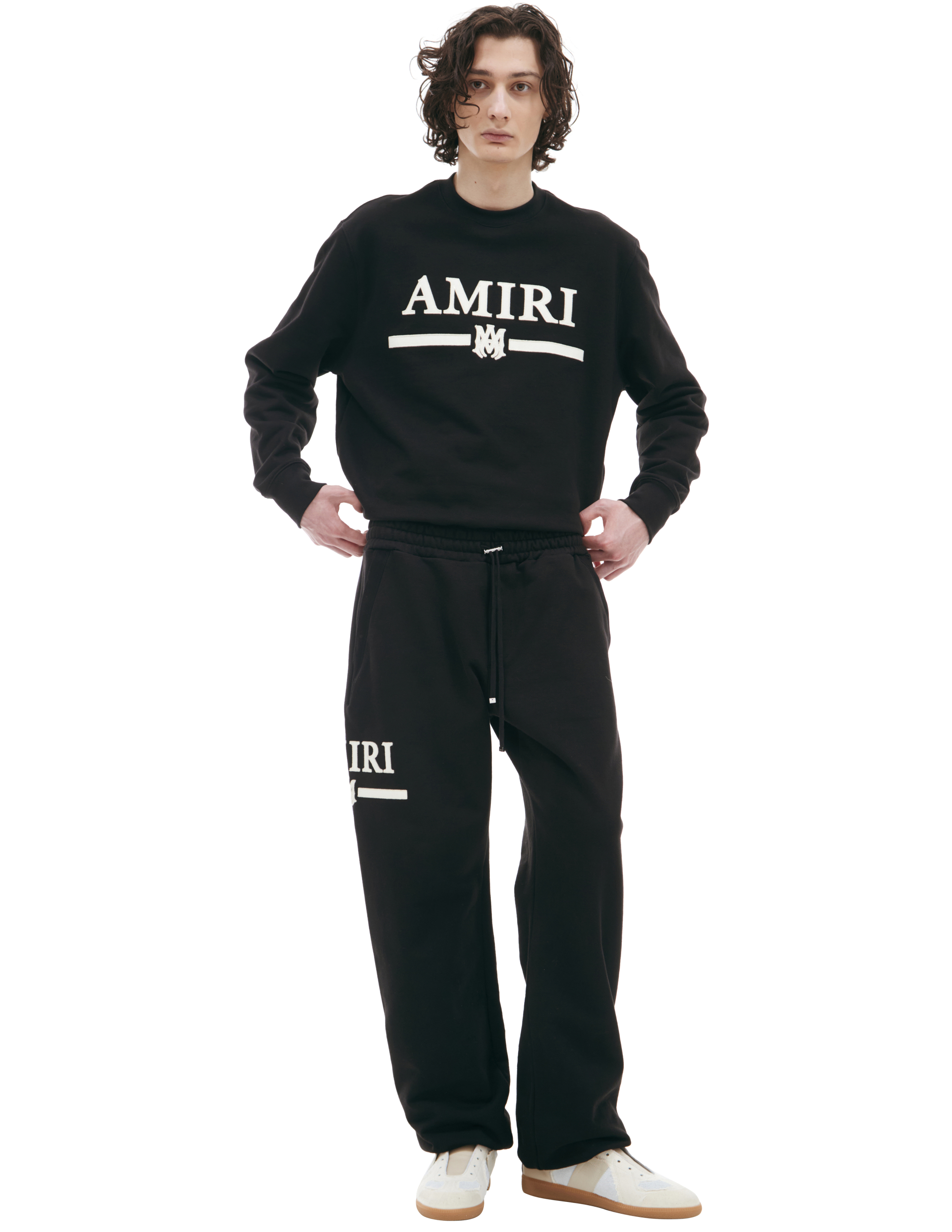Черные брюки с логотипом AMIRI AW23MJL002-001