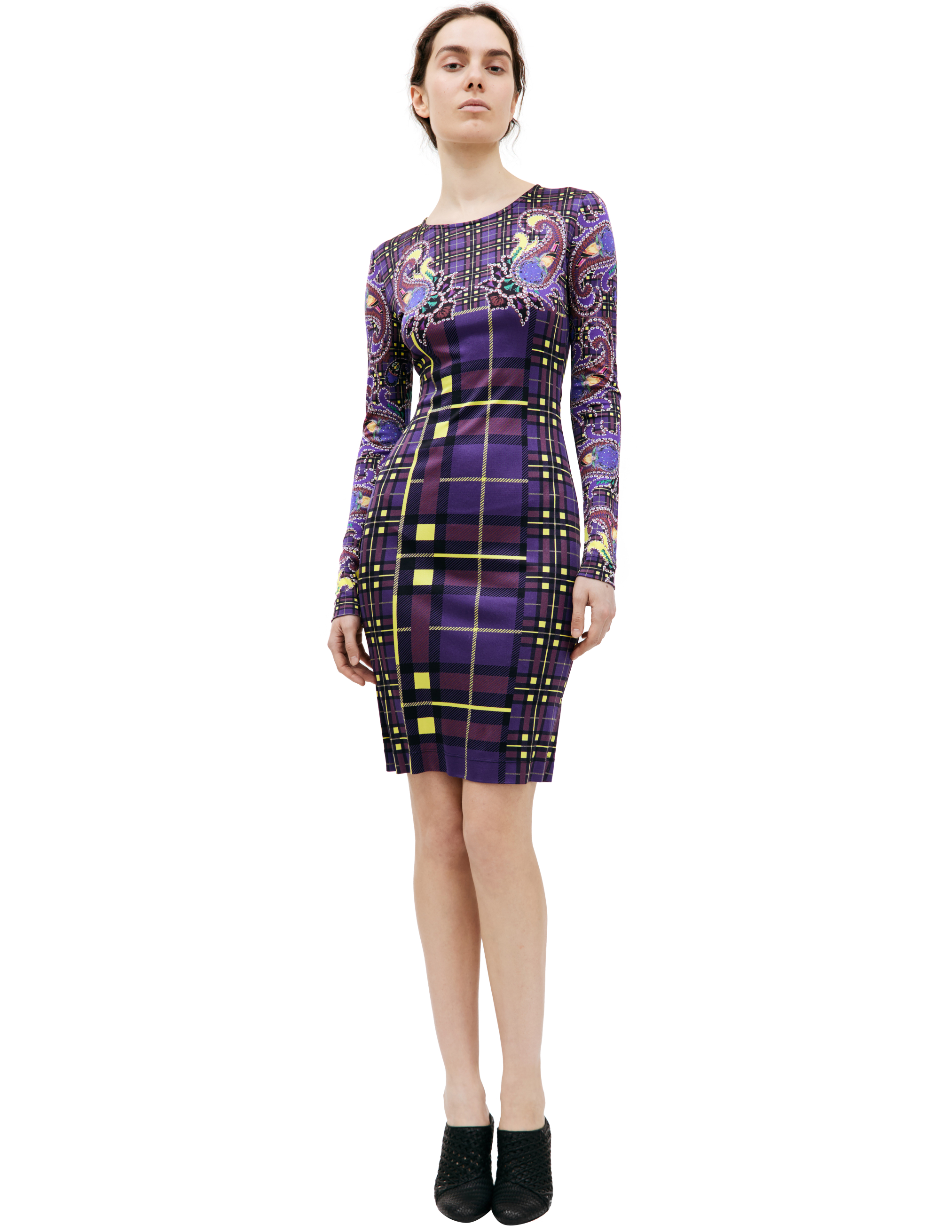 Шелковое платье с принтом Mary Katrantzou PF15-RDR-0051