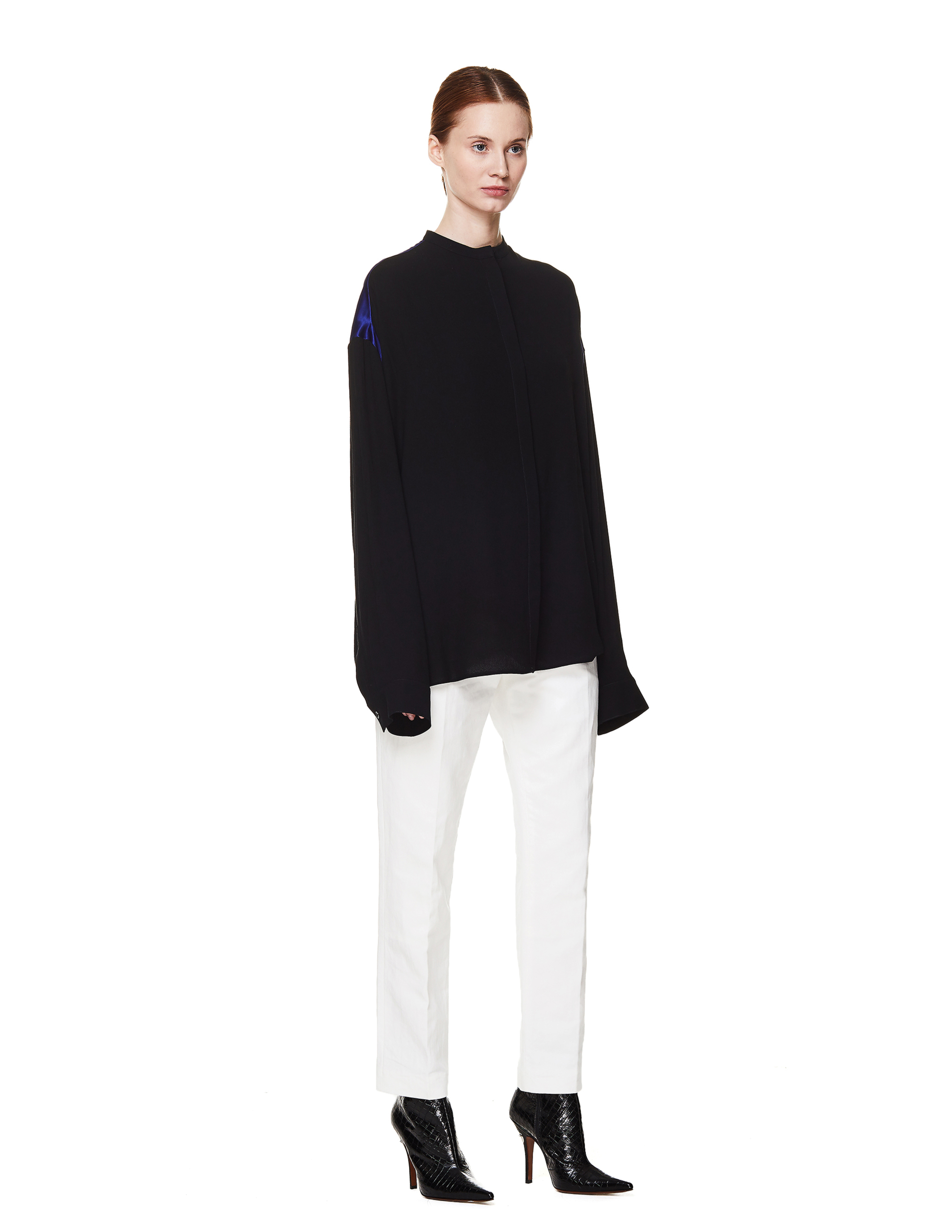 Белые хлопковые брюки Haider Ackermann 203-3400-118-001