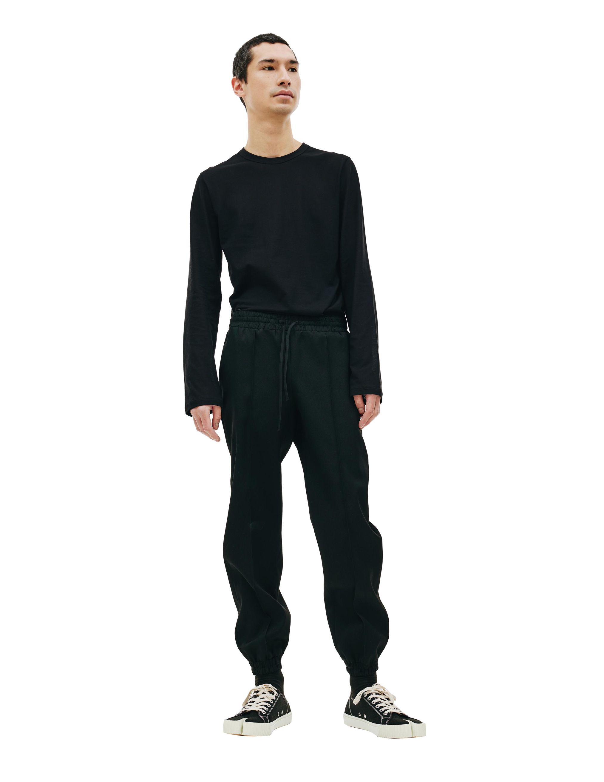 Шерстяные брюки со стрелками Jil Sander J21KA0023/J40045/001