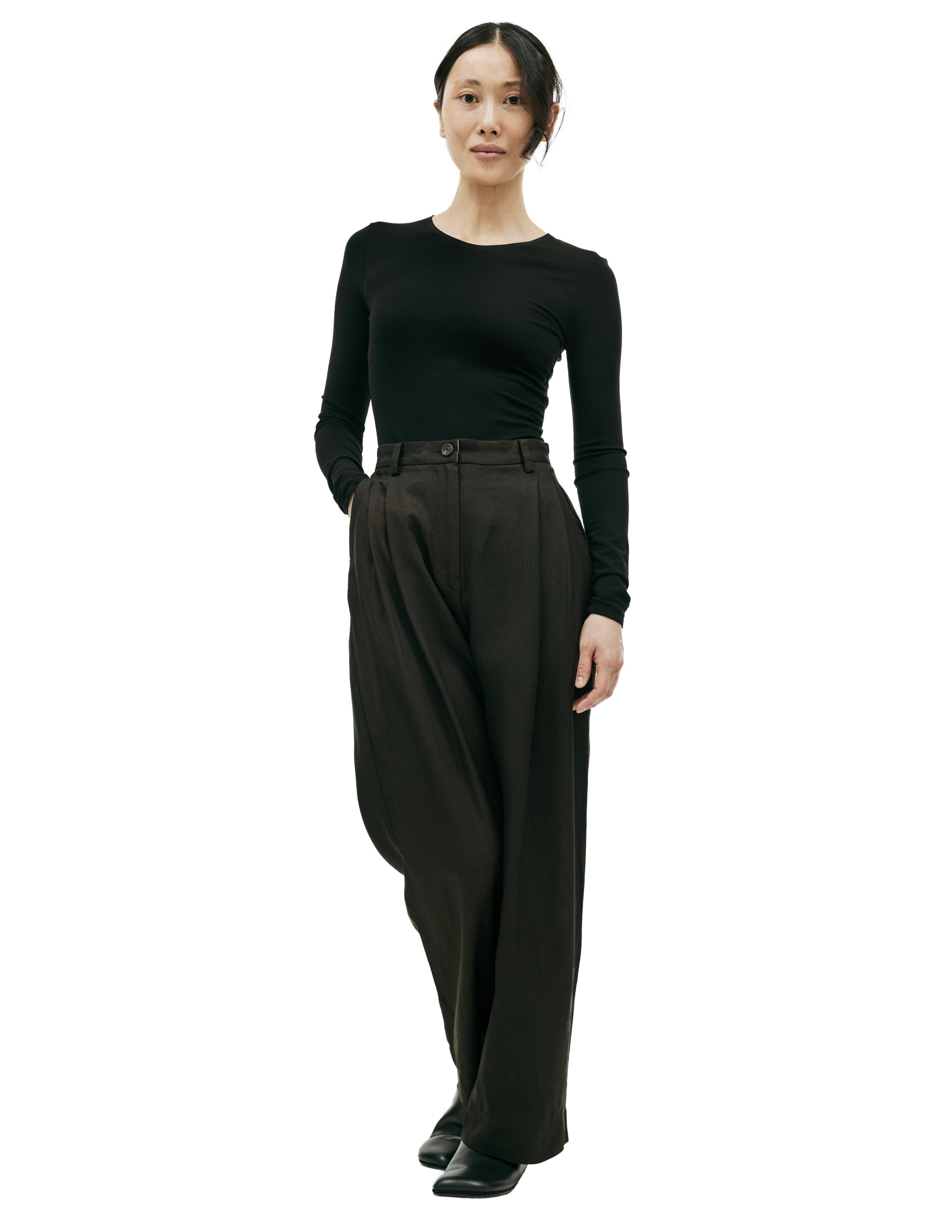 Широкие брюки с защипами Ziggy Chen 0W2310502