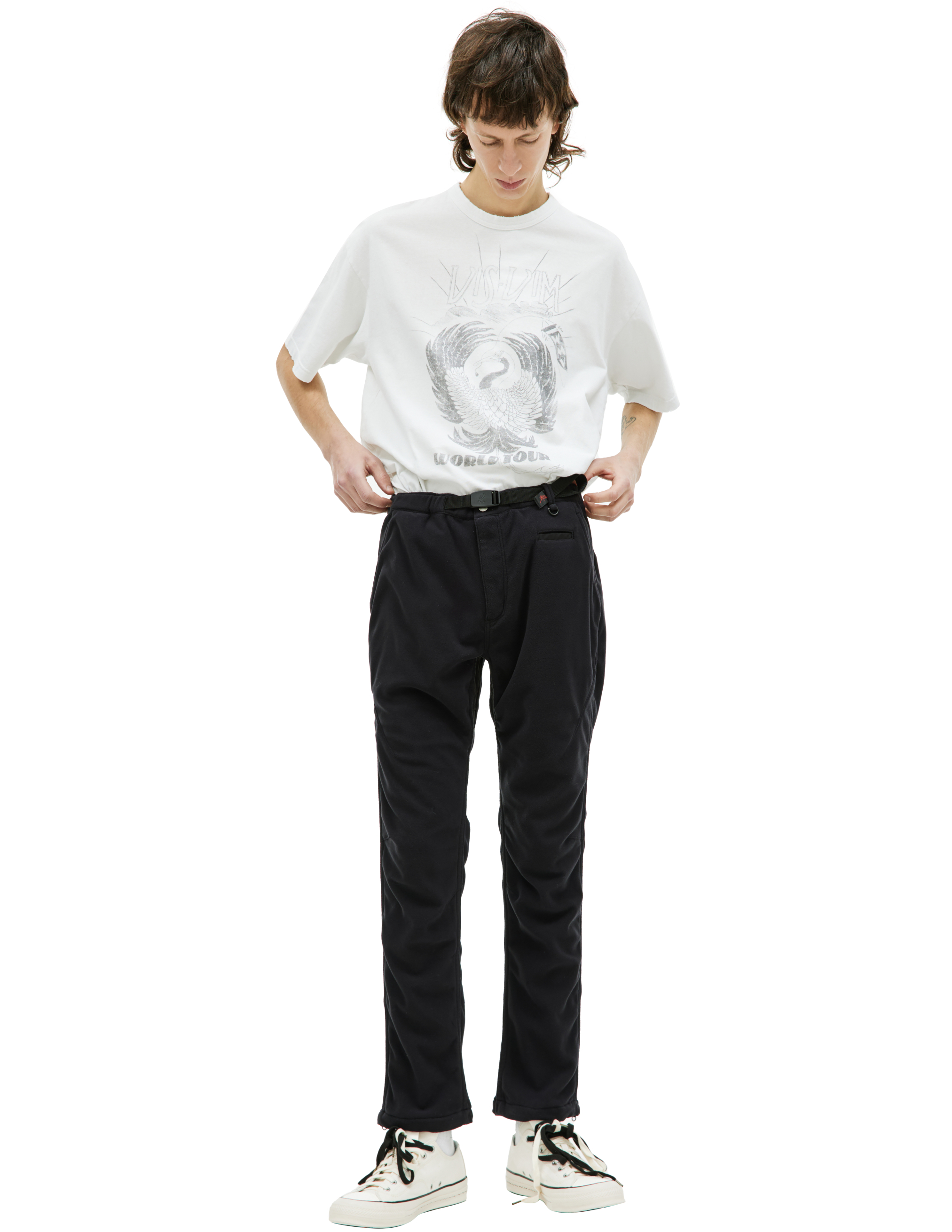 Зауженные брюки Undercover x nonnative х Gramicci с карабином UC2C9501