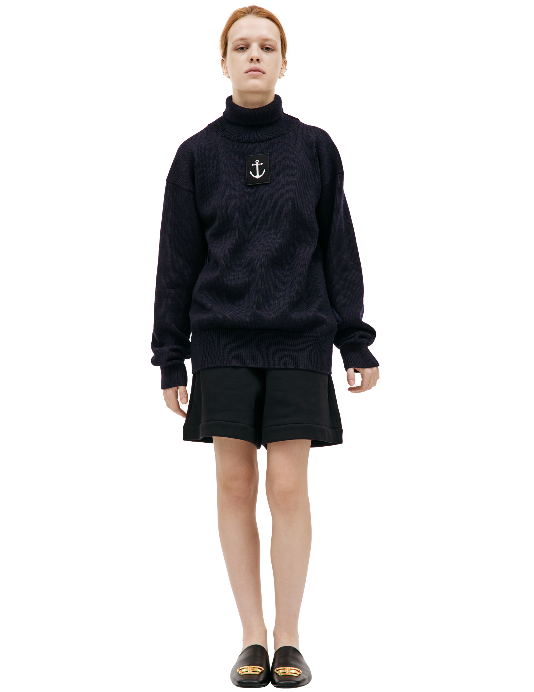 Шерстяной свитер с высоким горлом Jil Sander J47GP0149/J14655/402