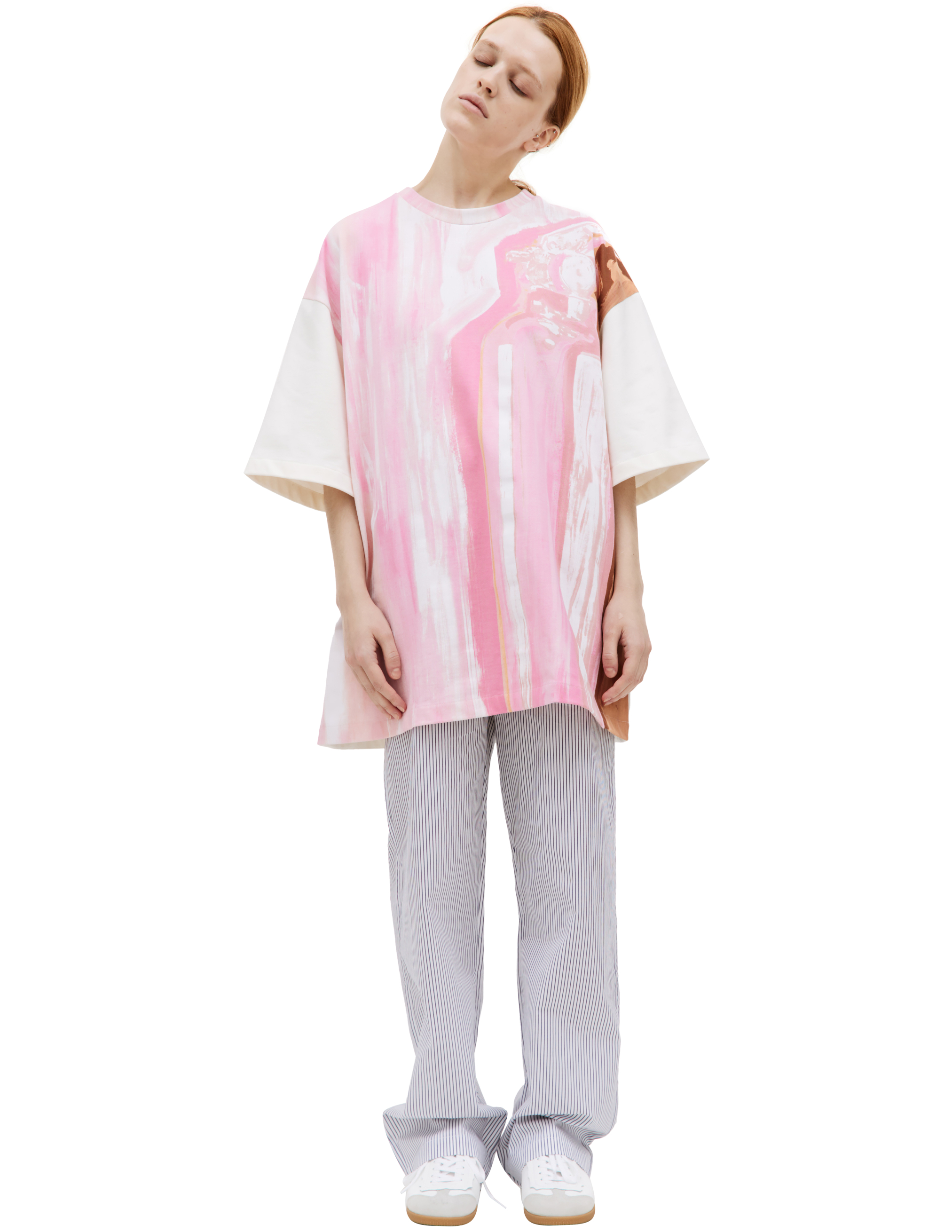 Оверсайз футболка Jil Sander J61GC0003/J20094/692