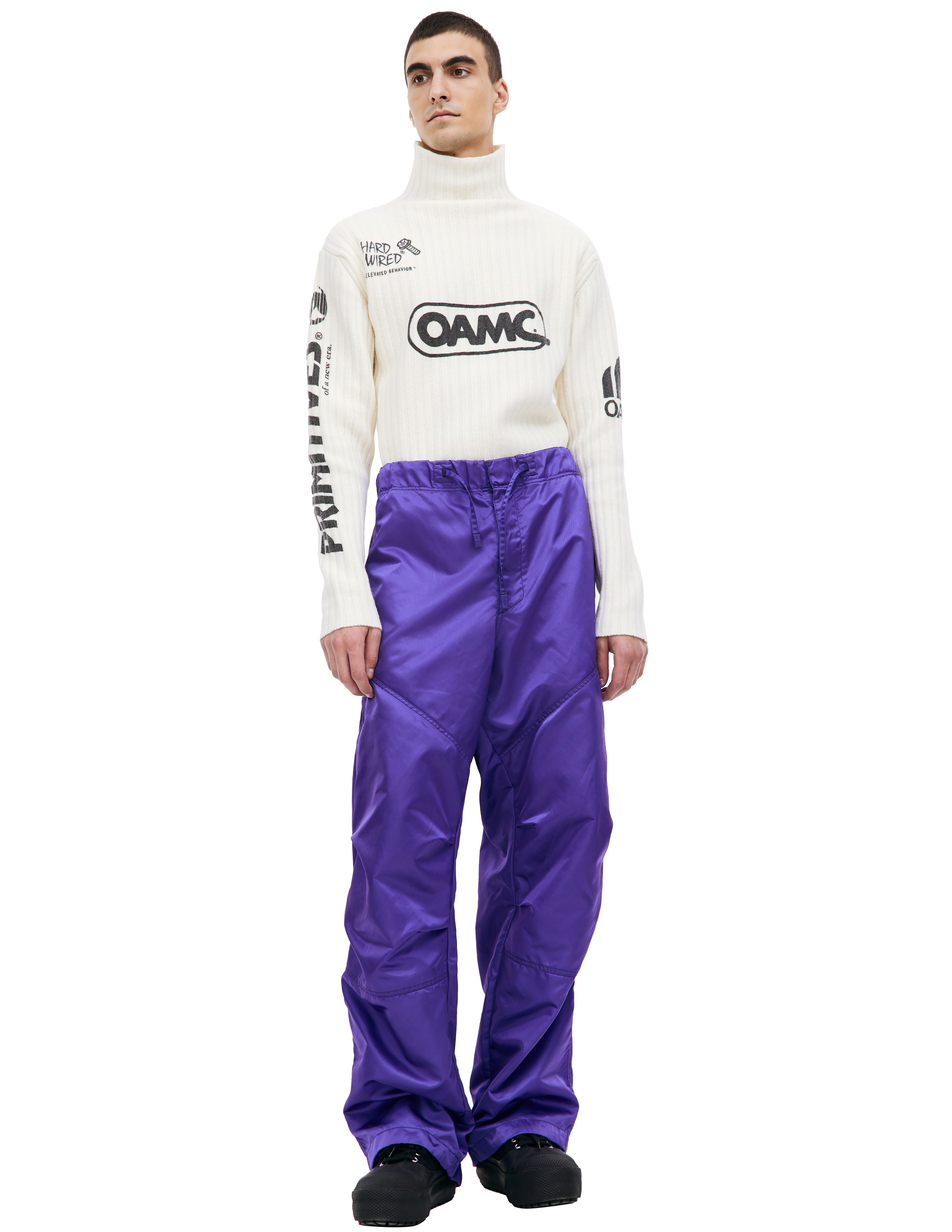 Широкие брюки OAMC 23A28OAU69/NYL00710/510