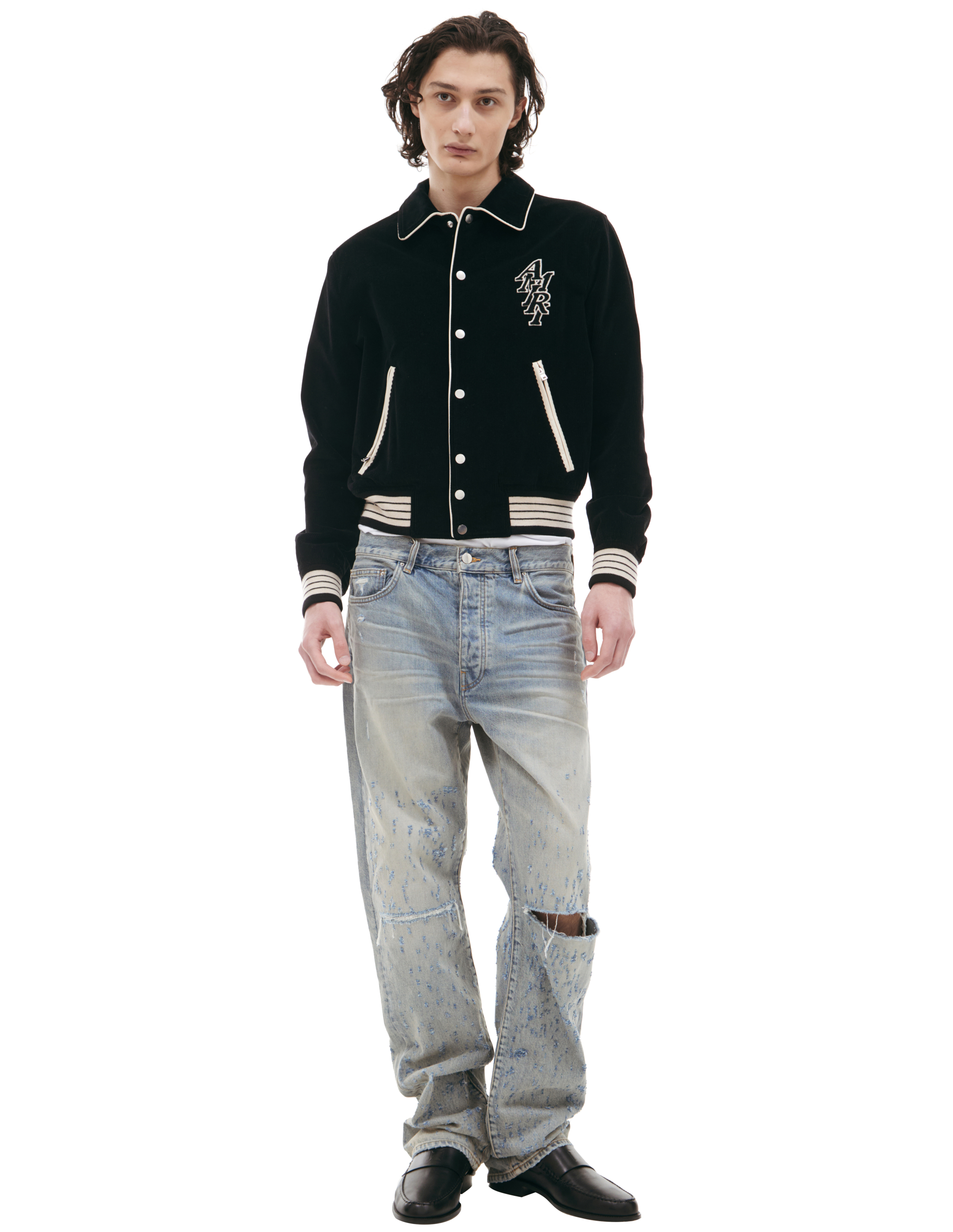 Вельветовая куртка на кнопках AMIRI PS24MOS037