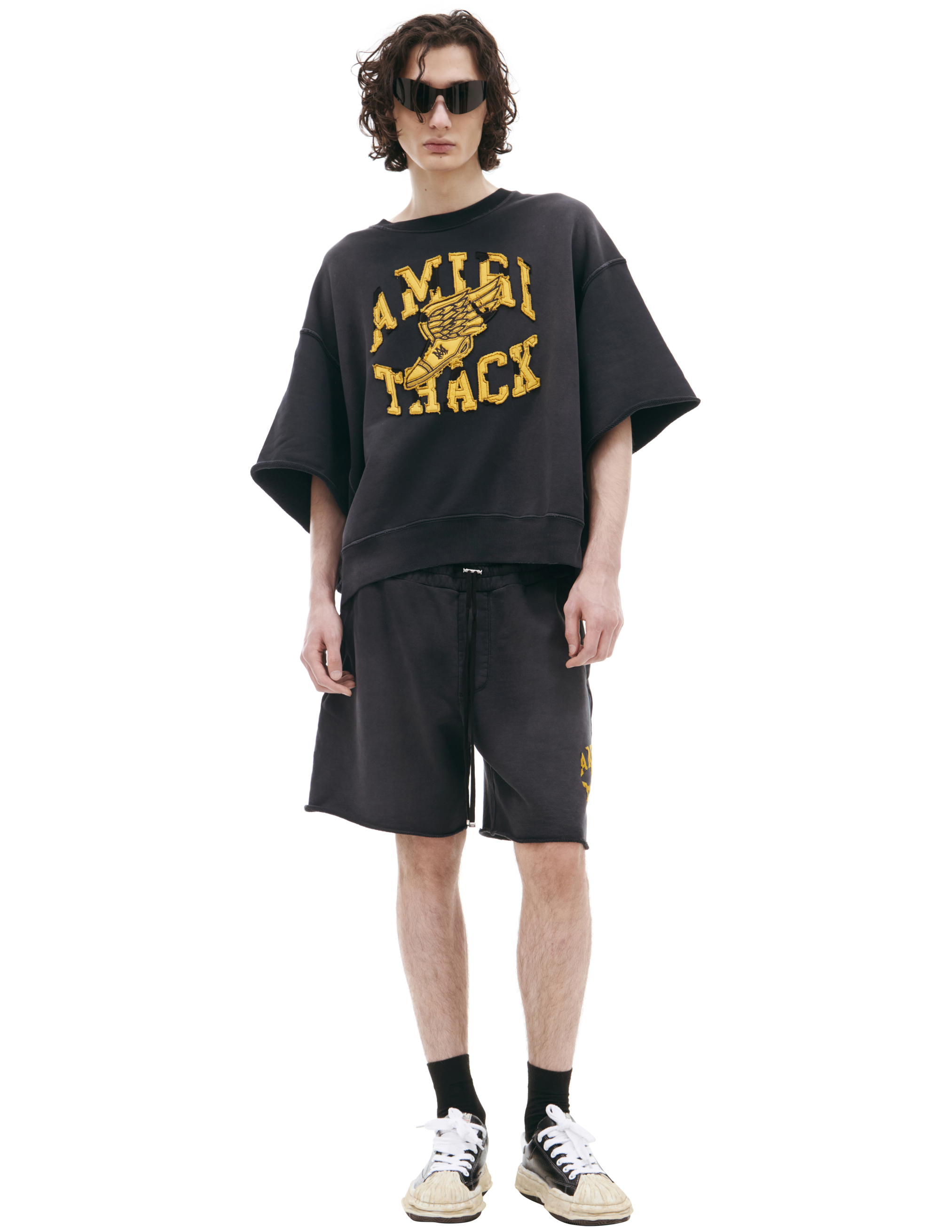 Футболка с вышитым логотипом AMIRI AMJYCW1003