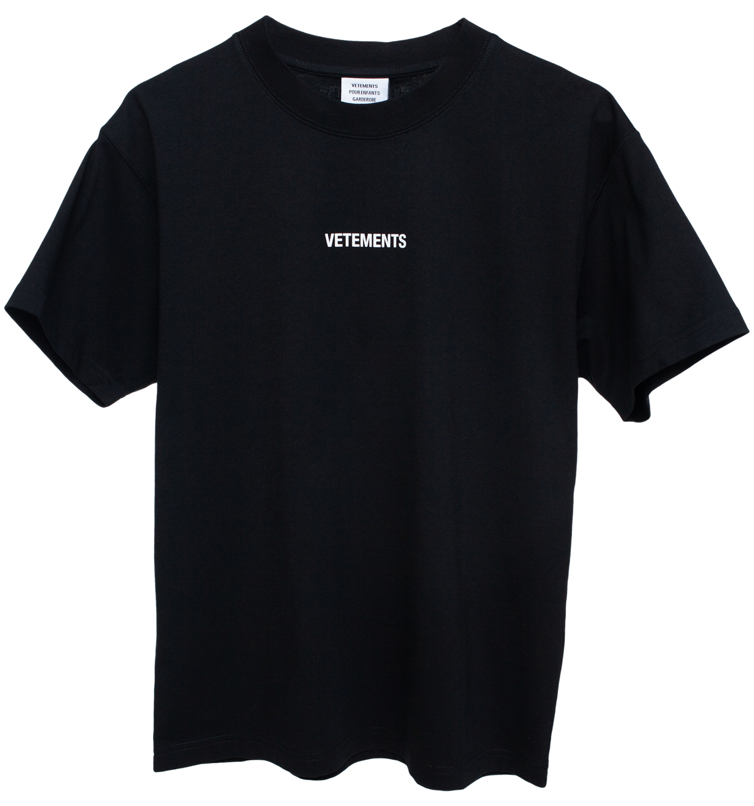 Детская футболка с логотипом VETEMENTS KA10TR100B
