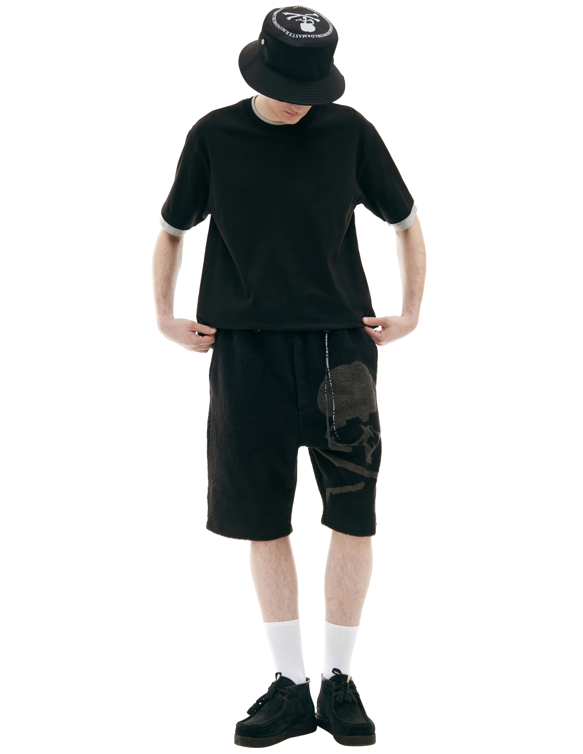 Шорты с логотипом Mastermind WORLD MJ25E14-PA058-024
