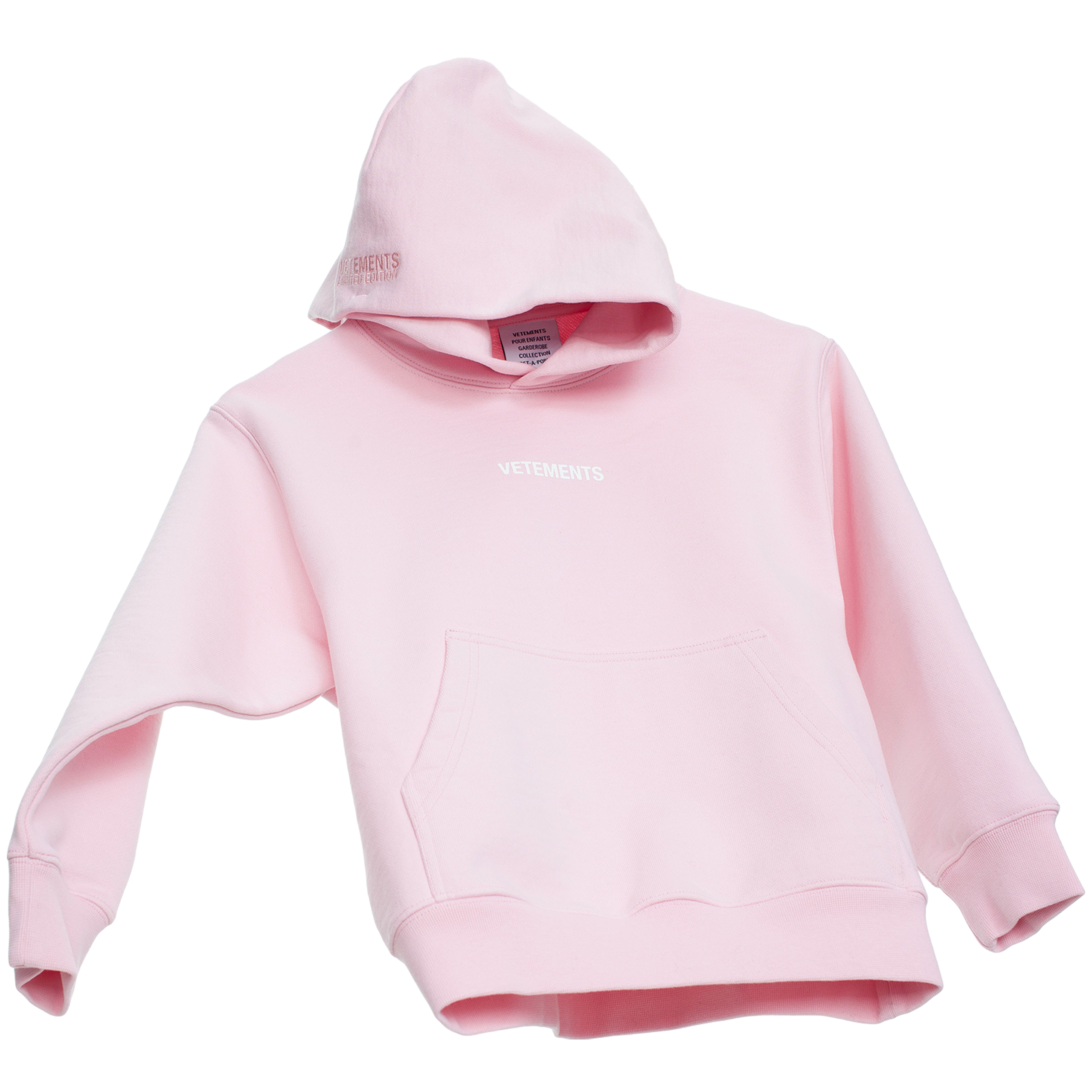 Детское худи с логотипом VETEMENTS KA10HD100K