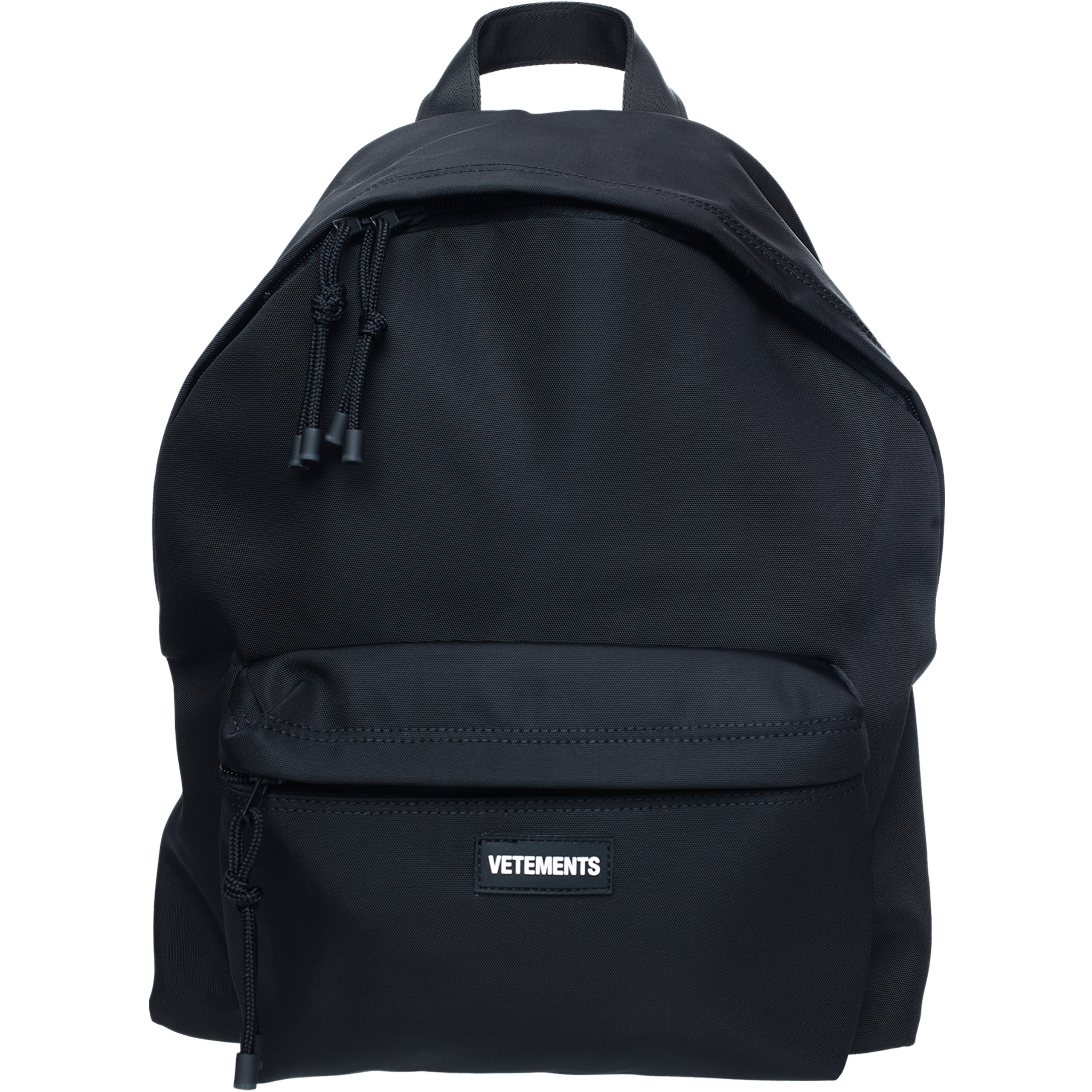Черный рюкзак с логотипом VETEMENTS UE64BA200B/1101