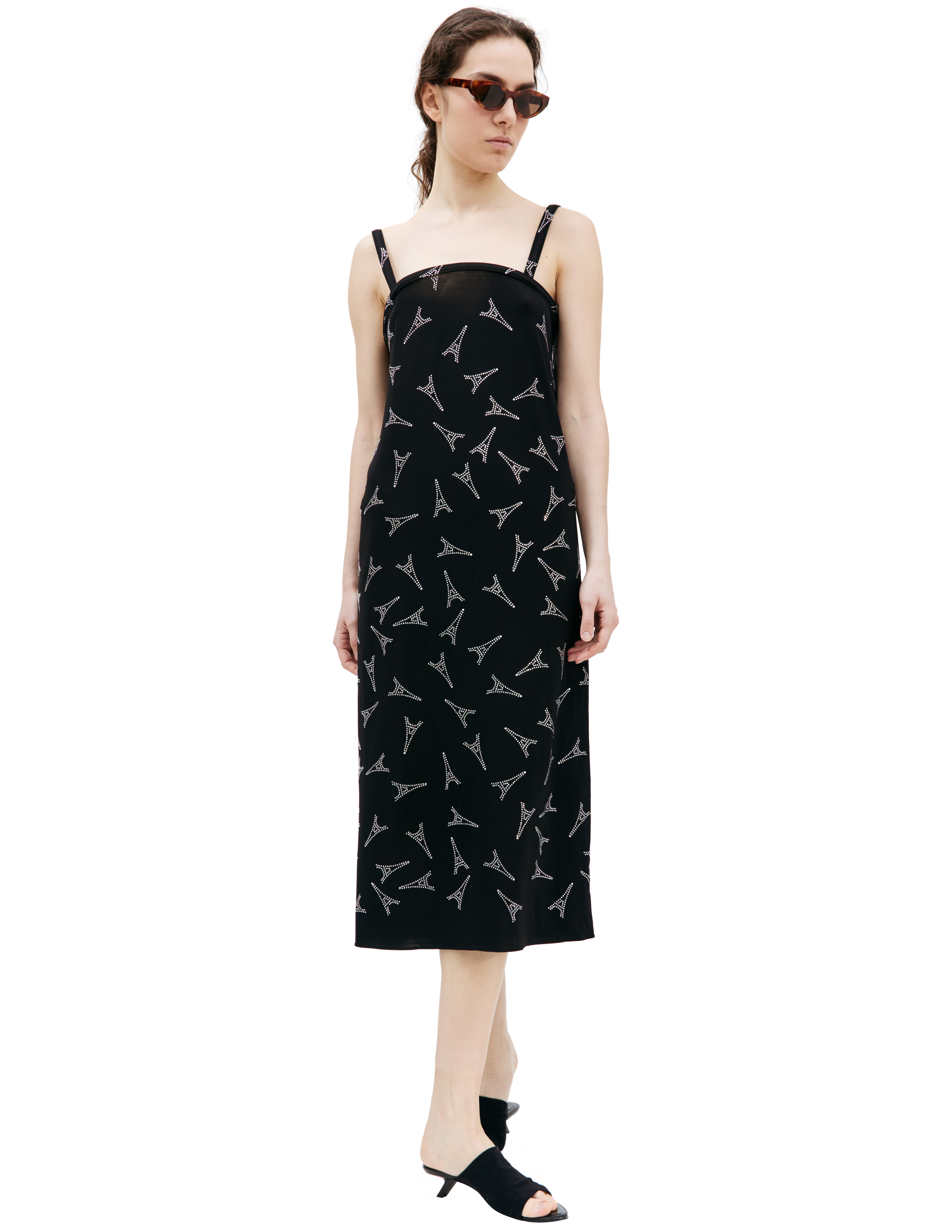 Платье City of Love со стразами Balenciaga 571105/1000