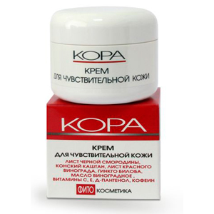Кора крем для лица для чувствительной кожи 50мл 41262 Фитопром 4467307