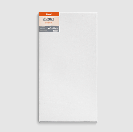 Холст на подрамнике Pinax 40x80 см 100% хлопок 380 г P-20.4080