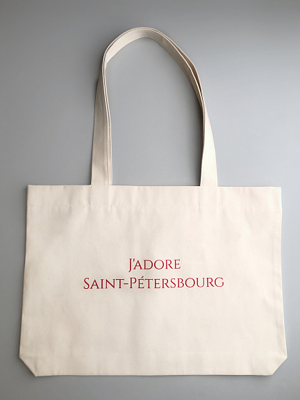 Сумка "J'adore Saint-Petersbourg" красная Подписные издания ПИСПб-1135271