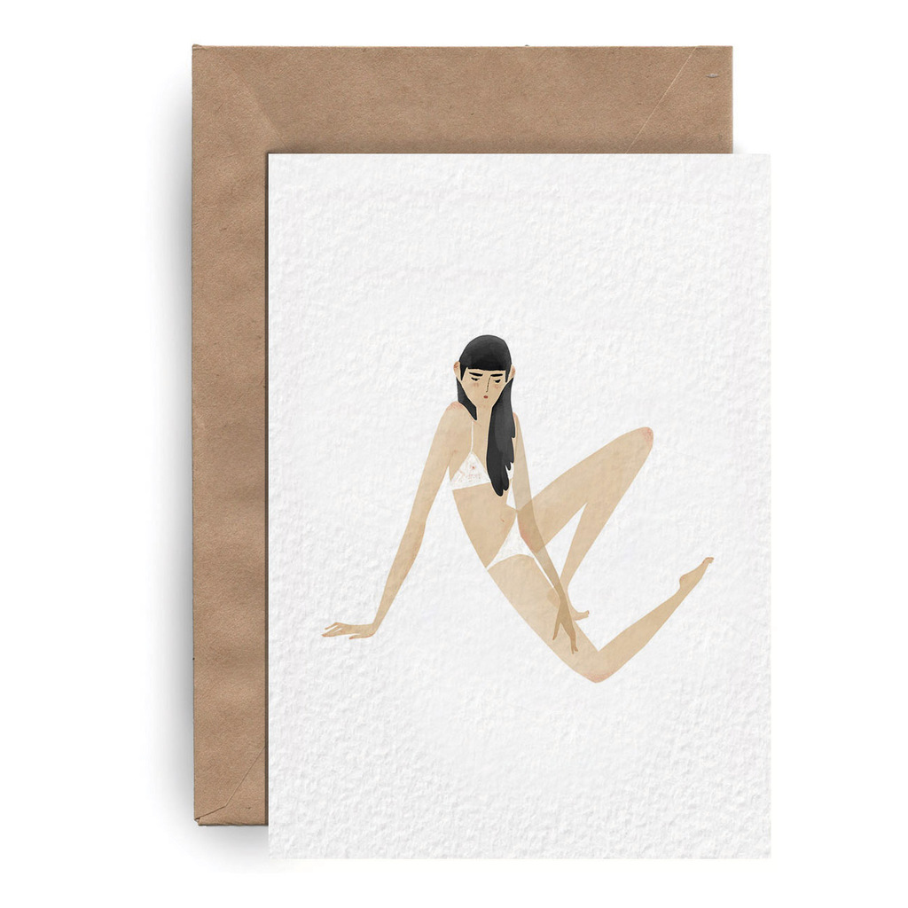 Открытка Yetti The girl Yetti-2680985264291