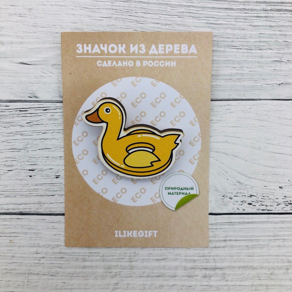 Значок "Rubber Duck" iLikeGift ILG-15218