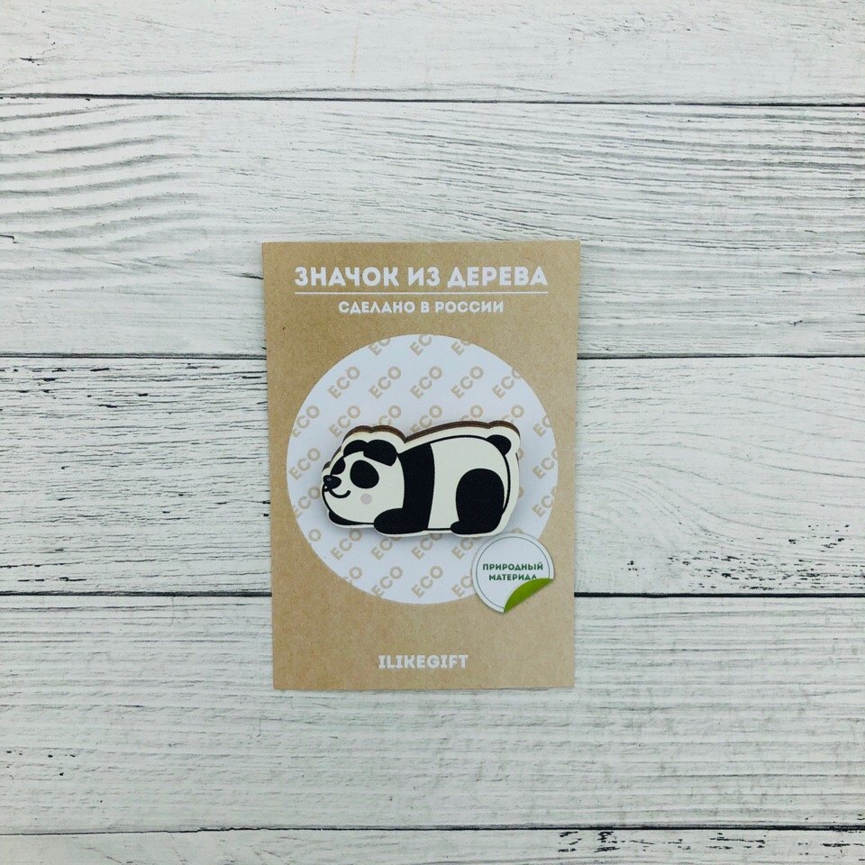 Значок "Sleeping Panda" iLikeGift ILG-15206