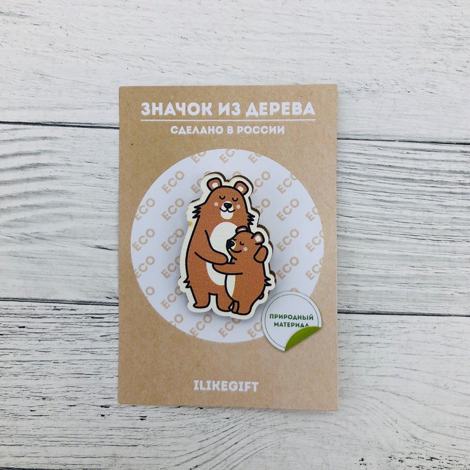 Значок "Bears" iLikeGift ILG-15200