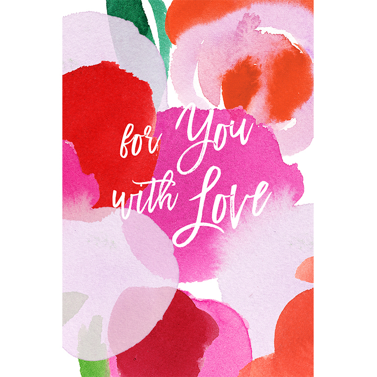 Открытка "For you with love" Paperie PAPERIE-431215