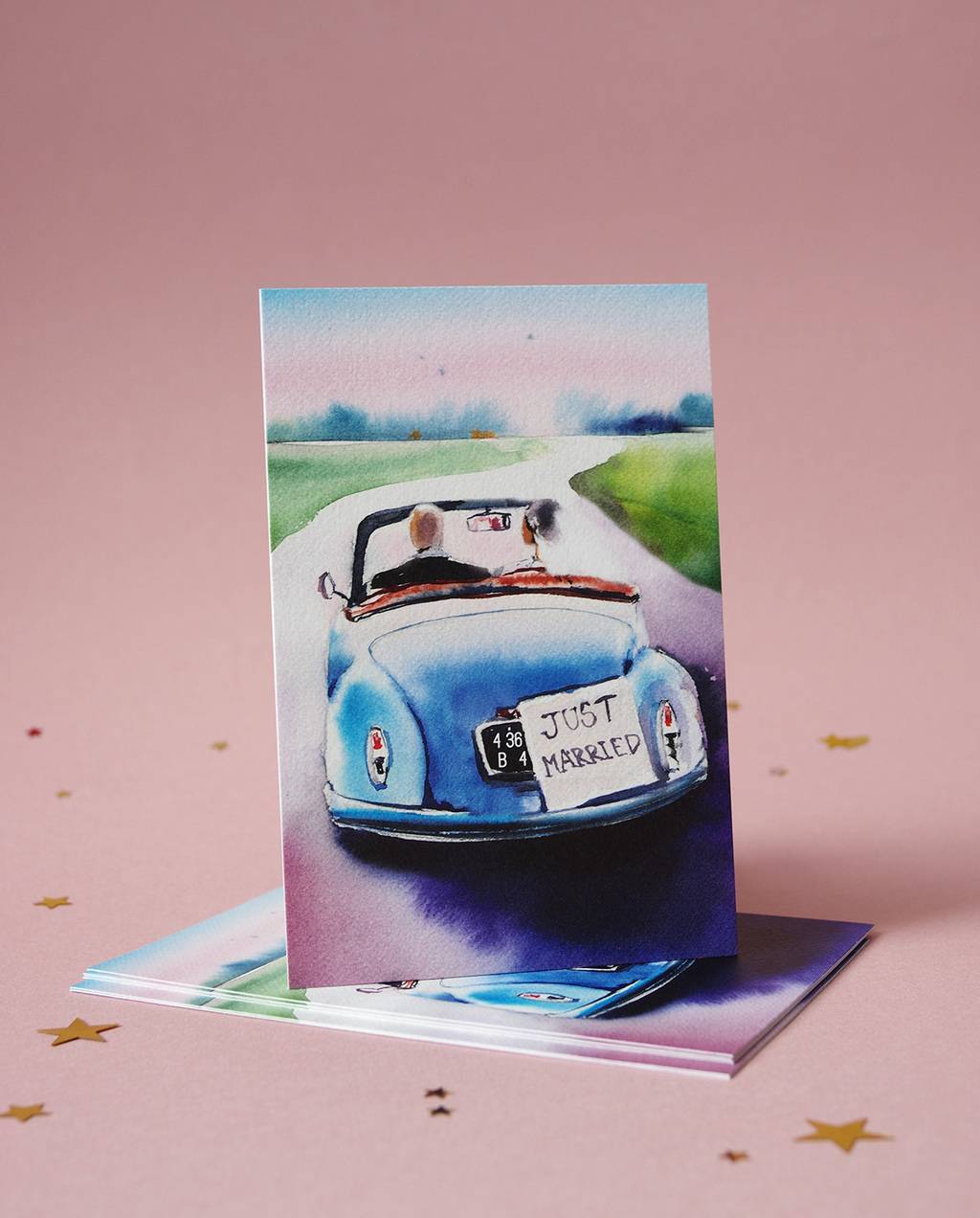 Открытка "Just Married" Paperie PAPERIE-00010
