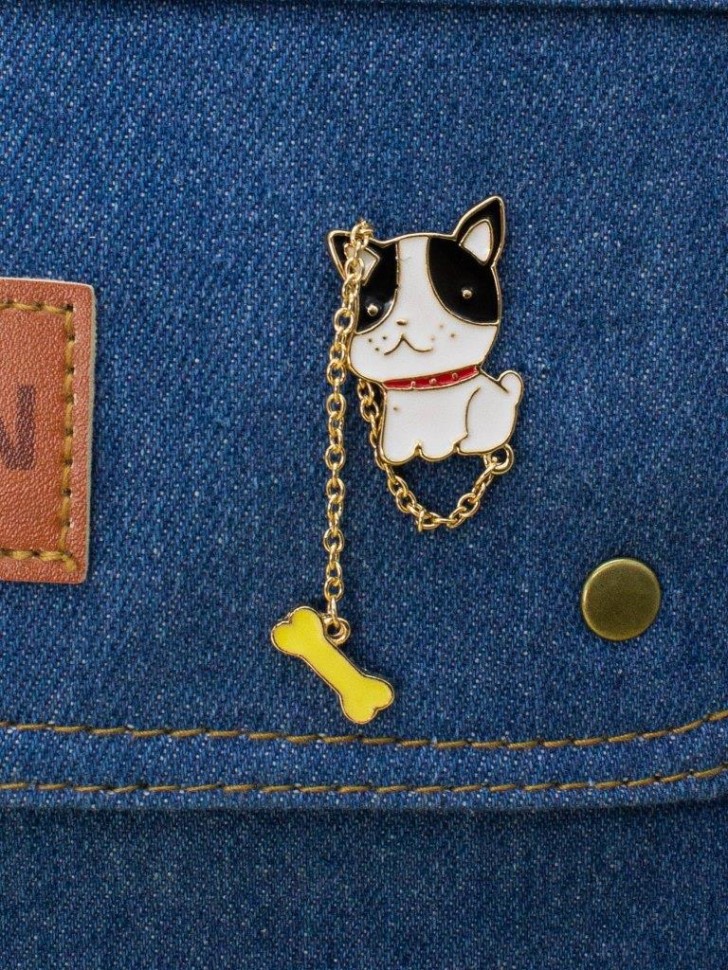Значок "Dog with bone" iLikeGift ILG-C1069