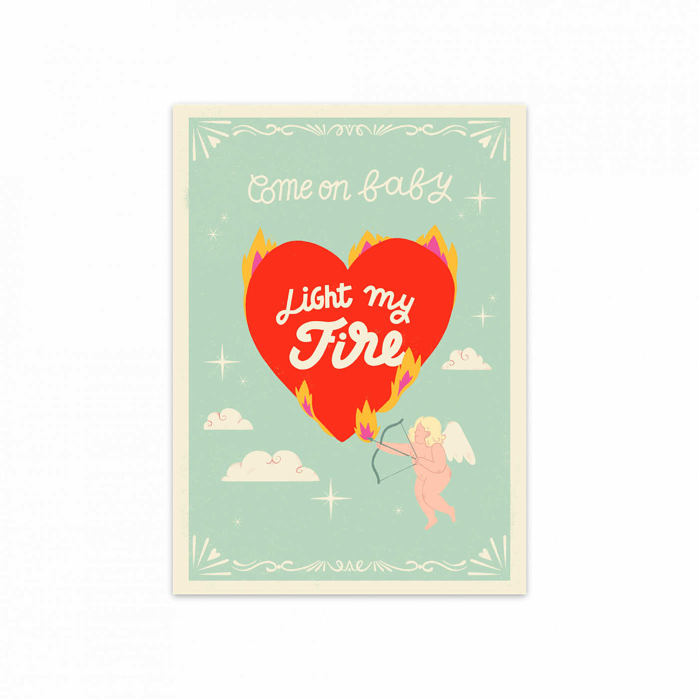 Открытка "Light my fire" Paperie PAPERIE-33444836