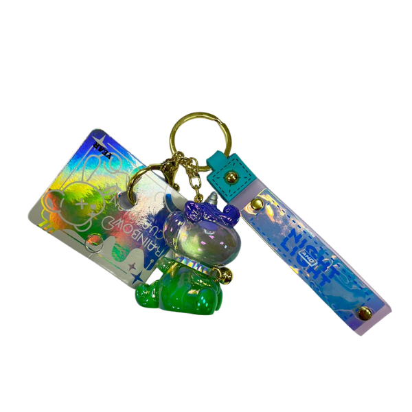 Брелок "Unicorn shine", purple-green iLikeGift ILG-YSK01964-03
