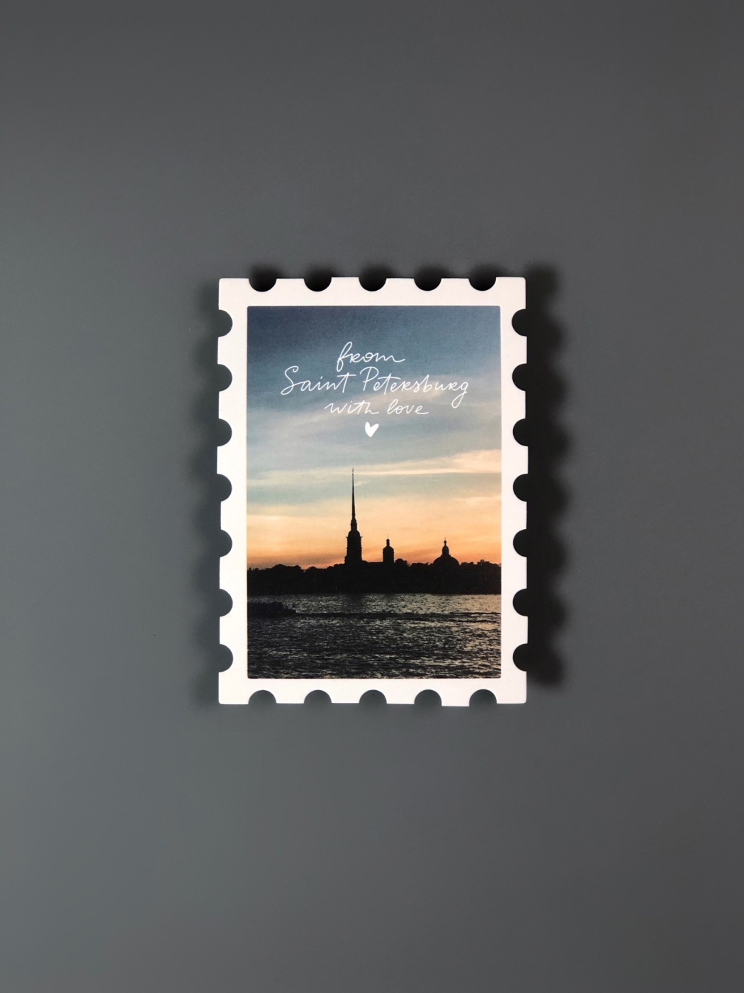 Открытка "From Saint Petersburg" 93х67 мм Подписные издания ПИ-1189220
