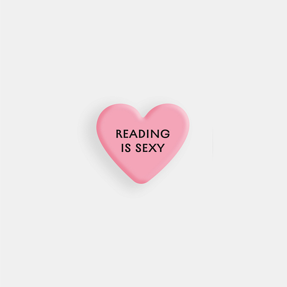 Стикер объемный "Reading is sexy" Подписные издания ПИ-1190611