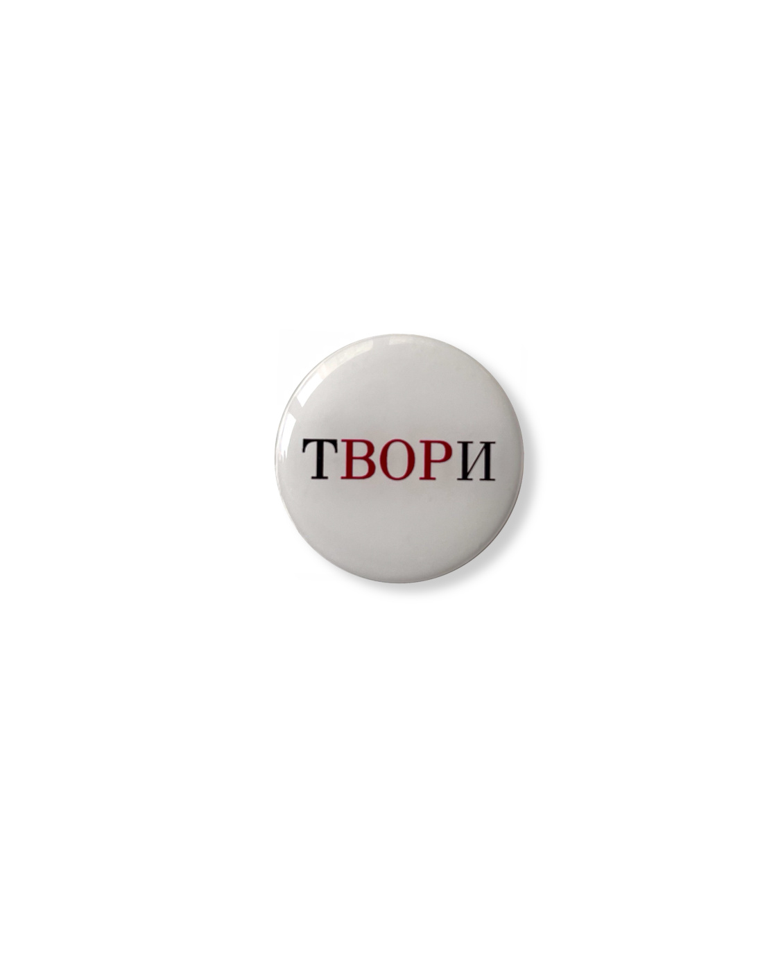 Стикер объемный "Твори", 4 х 4 см Красный Карандаш KK-St11