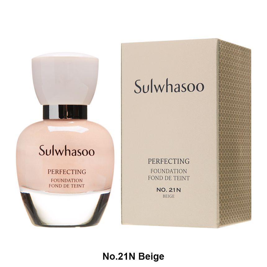 Тональный крем Perfecting №21N Бежевый SPF17/PA+ 35 мл Магазин корейского люксового бренда beige Sulwhasoo