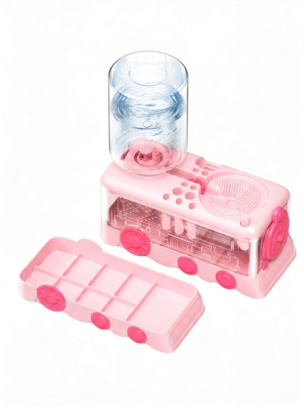 Кистемойка HIMI Паровозик, розовая HIMI-PM003F/Pink